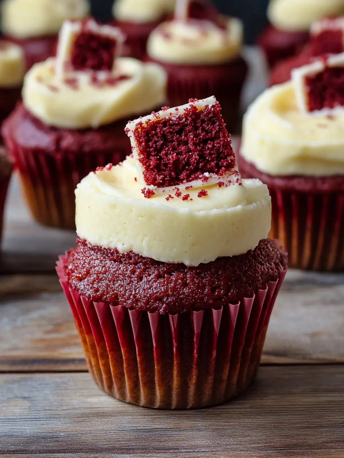 Irresistible Red Velvet Cheesecake Cupcakes to Satisfy Your Cravings 2 Irresistible Red Velvet Cheesecake Cupcakes
