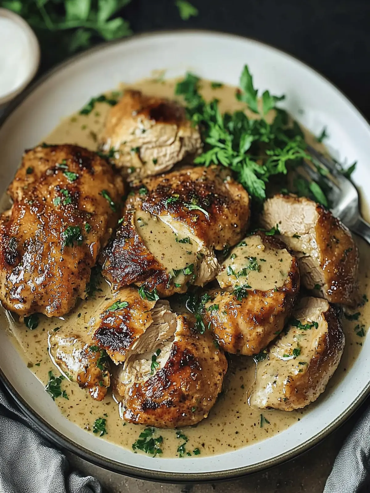 Irresistible Irish Chicken Dinner in Whiskey Cream Sauce 3 Irish Chicken Dinner