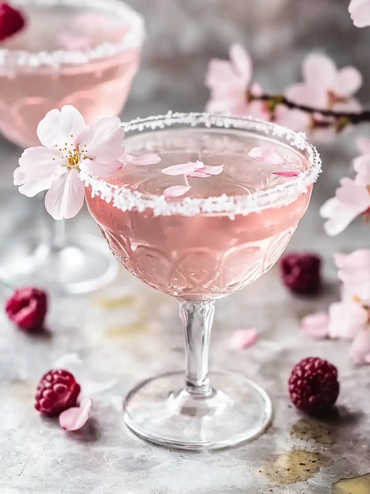 Cherry Blossom Sake Cocktail An Elegant Spring Delight 3 Cherry Blossom Sake Cocktail Elegant Spring Drink