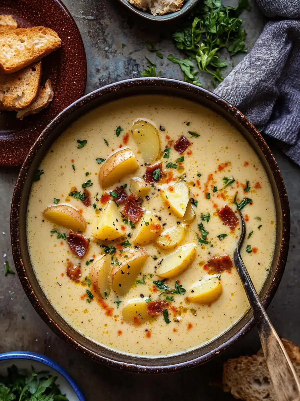 Creamy Cajun Potato Soup to Spice Up Your Dinner Table 4 Cajun Potato Soup
