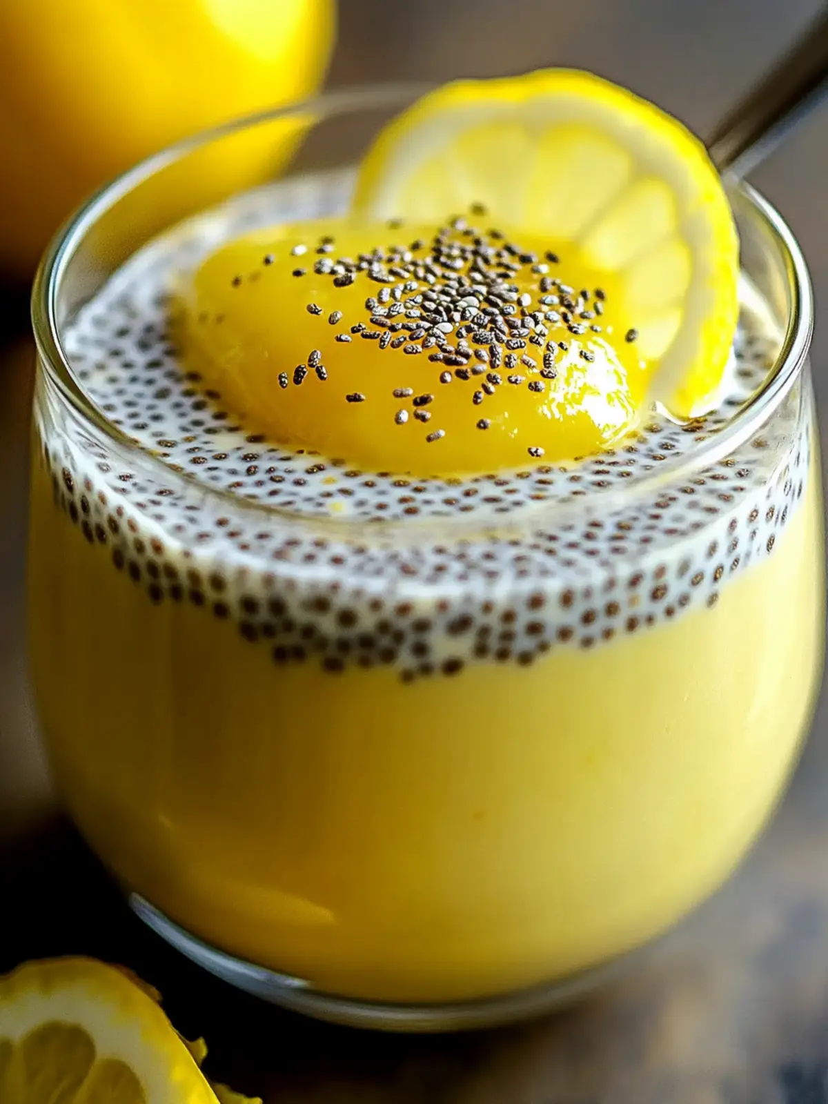 Creamy Lemon Curd Chia Pudding for Refreshing Summer Bliss 5 Lemon Curd Chia Pudding