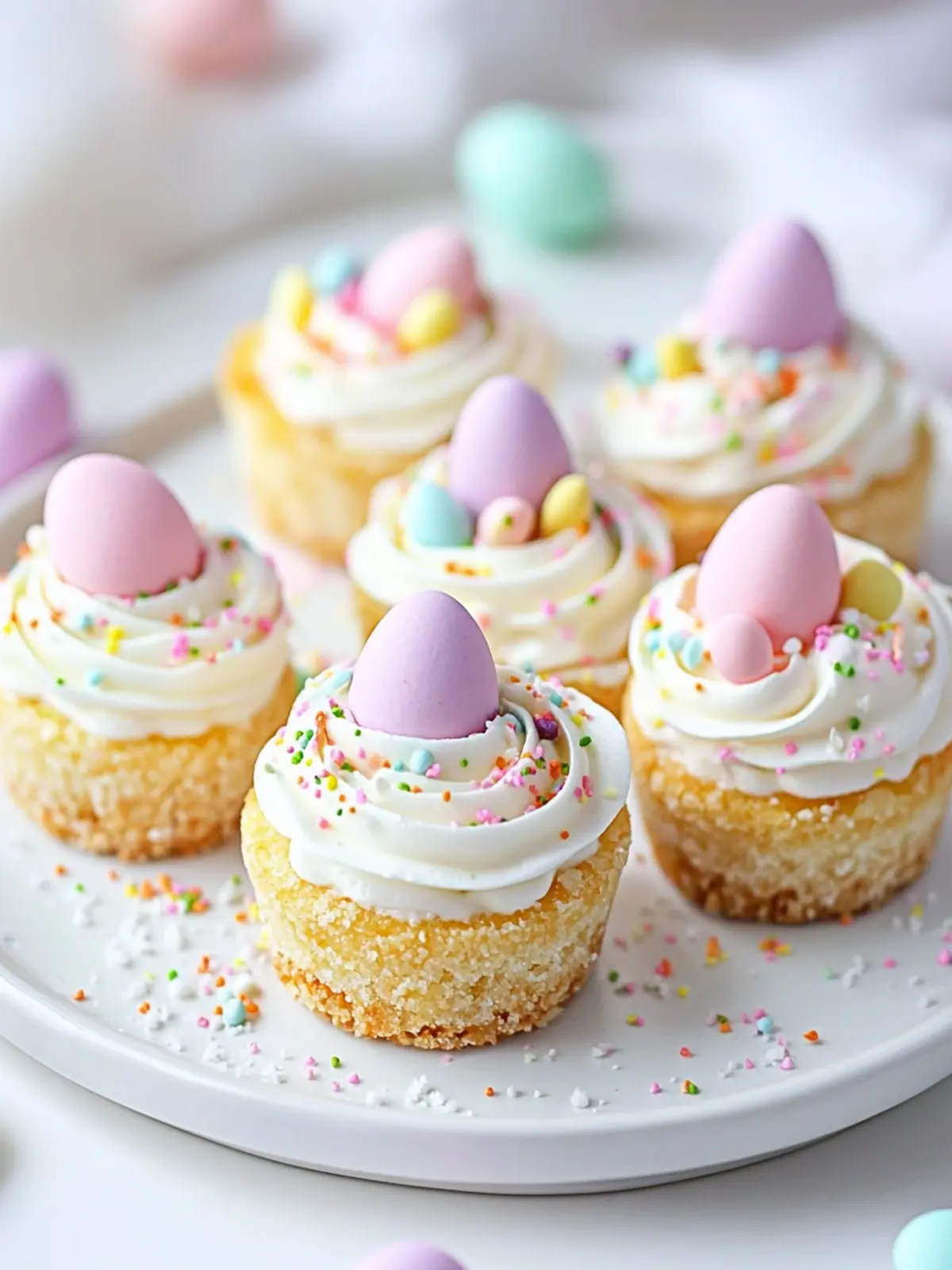 Easter No-Bake Mini Cheesecakes: Effortless Spring Delights 2 Easter No-Bake Mini Cheesecakes