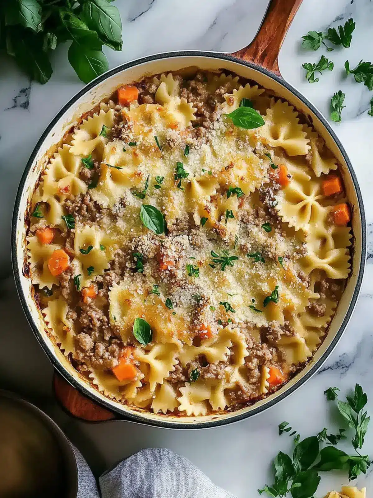 Cozy Homemade Ground Turkey Pot Pie Pasta in One Pot 5 Homemade Ground Turkey Pot Pie Pasta