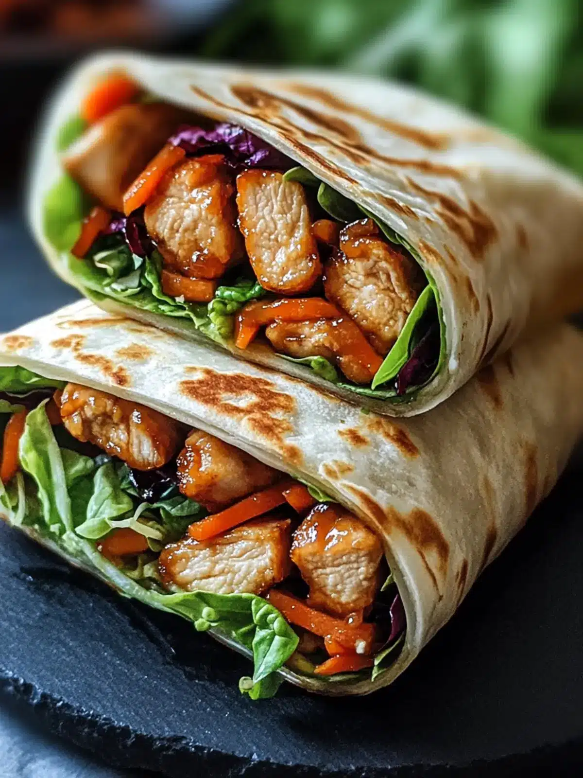 Savory Teriyaki Chicken Wraps for Quick Family Dinners 3 Teriyaki Chicken Wraps