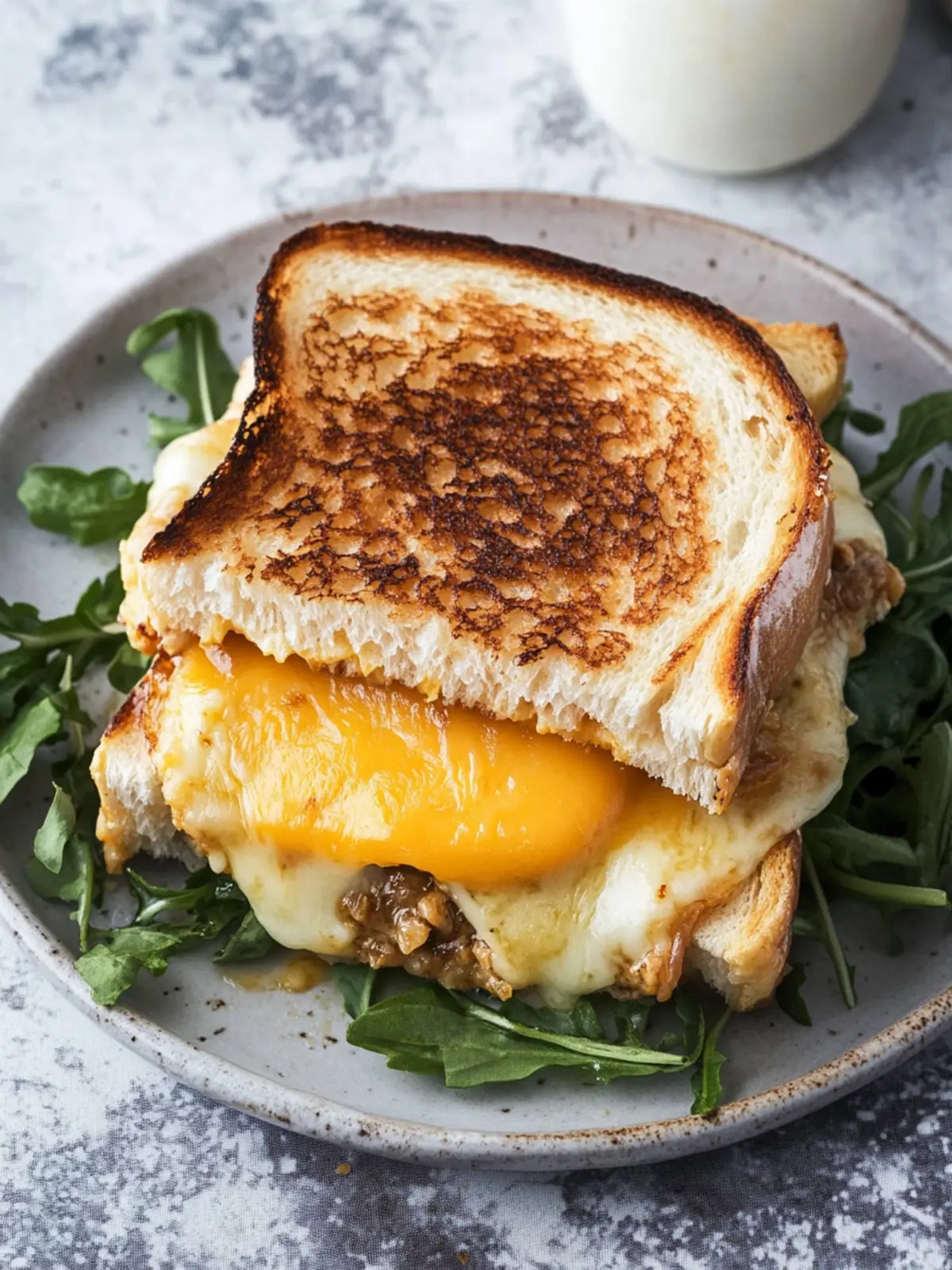 Delicious Breakfast Grilled Cheese with Sausage and Eggs 4 Breakfast Grilled Cheese