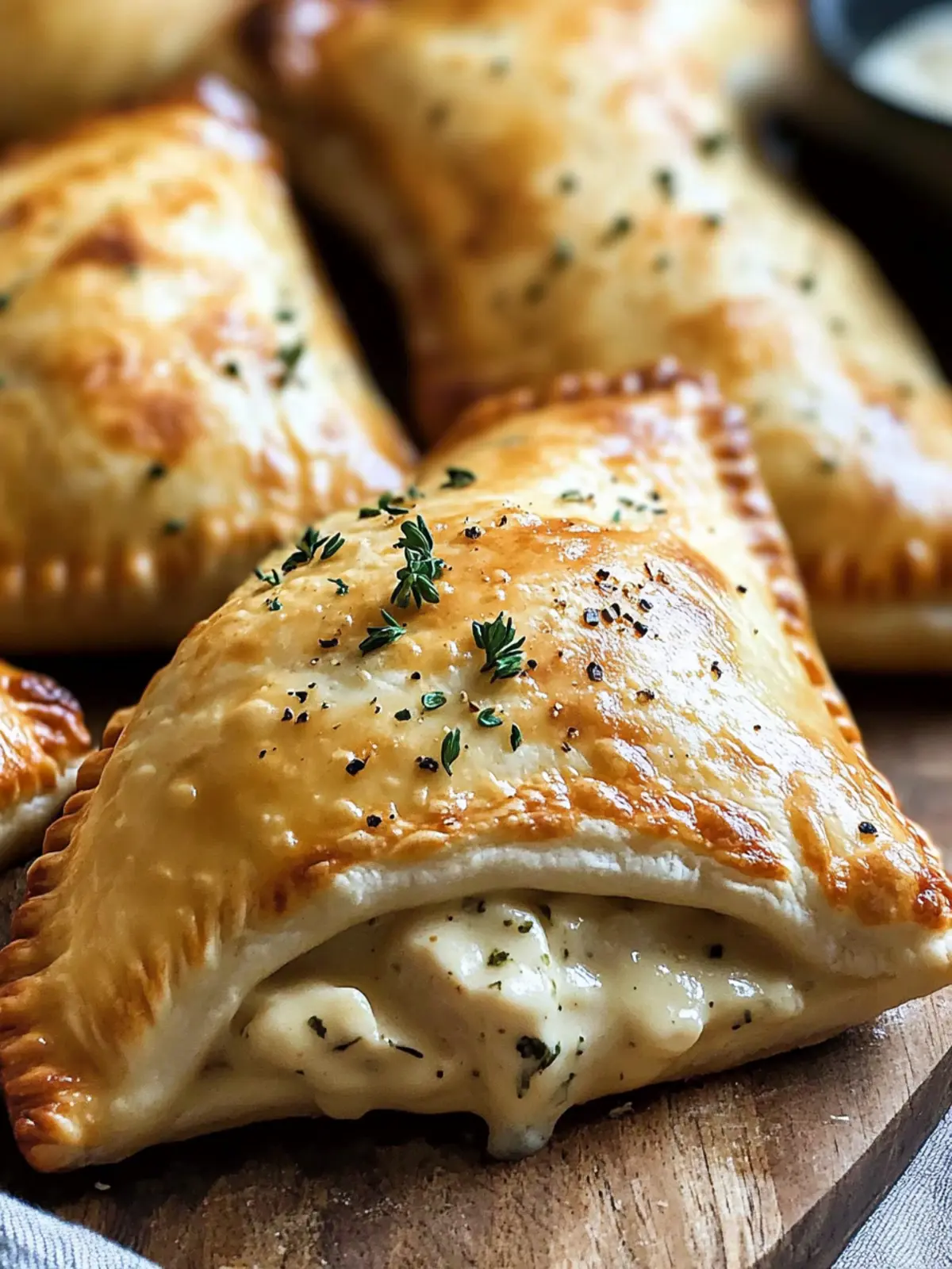 Delicious Chicken Alfredo Calzones in Your Air Fryer Fast! 5 Chicken Alfredo Calzones