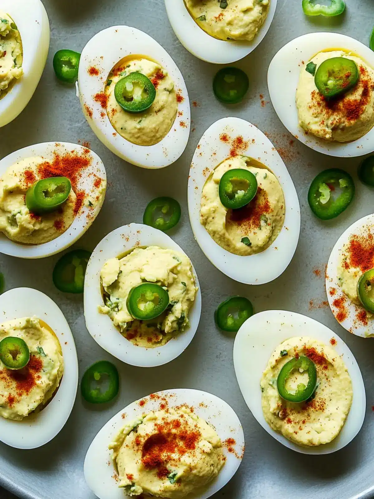 Zesty Mexican Deviled Eggs with Avocado and Jalapeño Bliss 4 Mexican Deviled Eggs