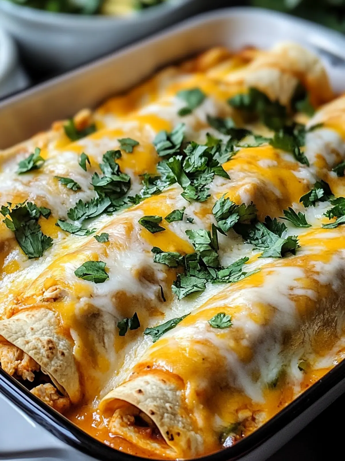 High Protein Chicken Enchiladas – A Healthy Meal Prep Delight 3 High Protein Chicken Enchiladas
