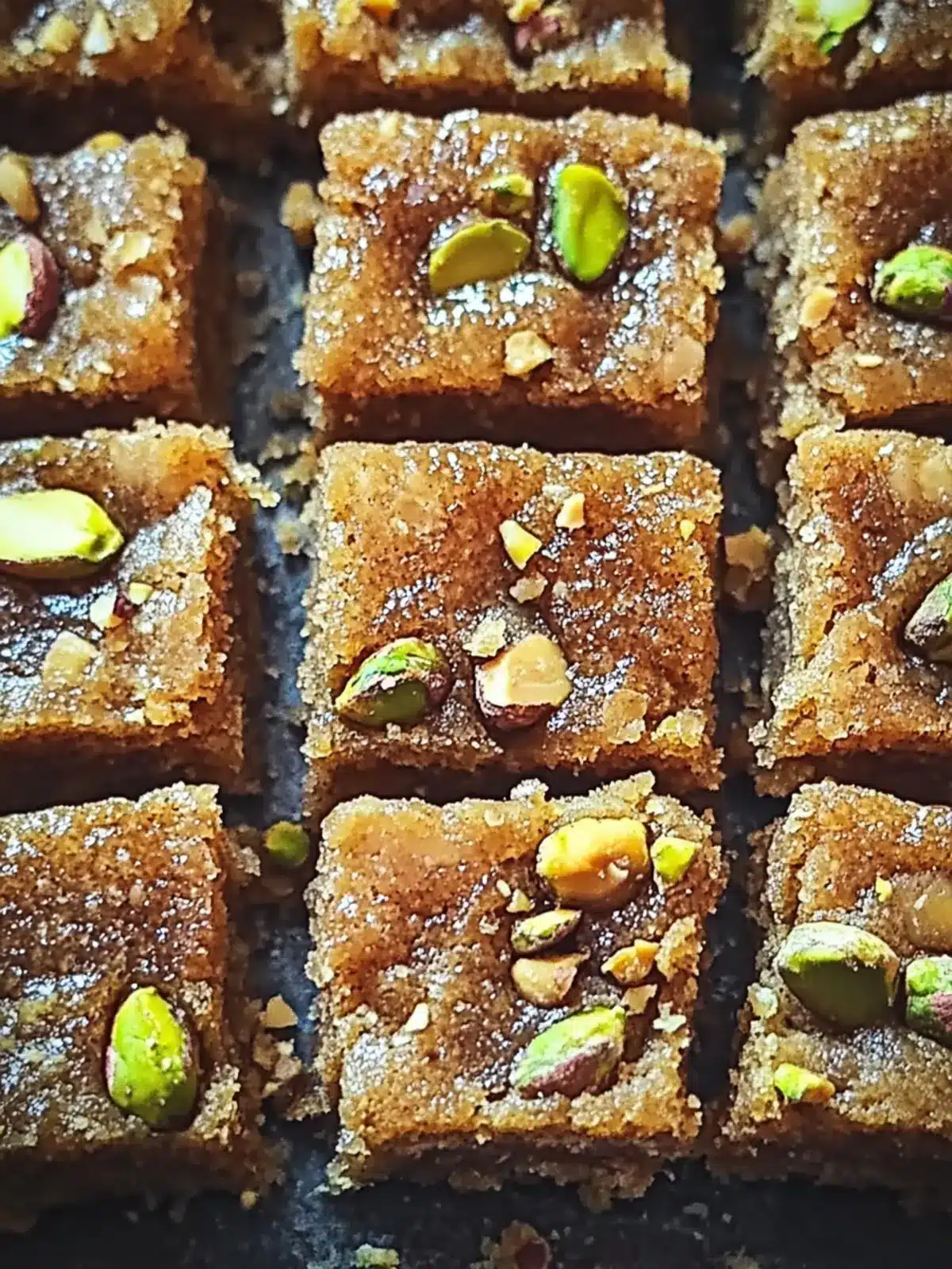 Brown Butter Pistachio Cookie Bars with Honey Bliss 4 Brown Butter Pistachio Cookie Bars with Honey