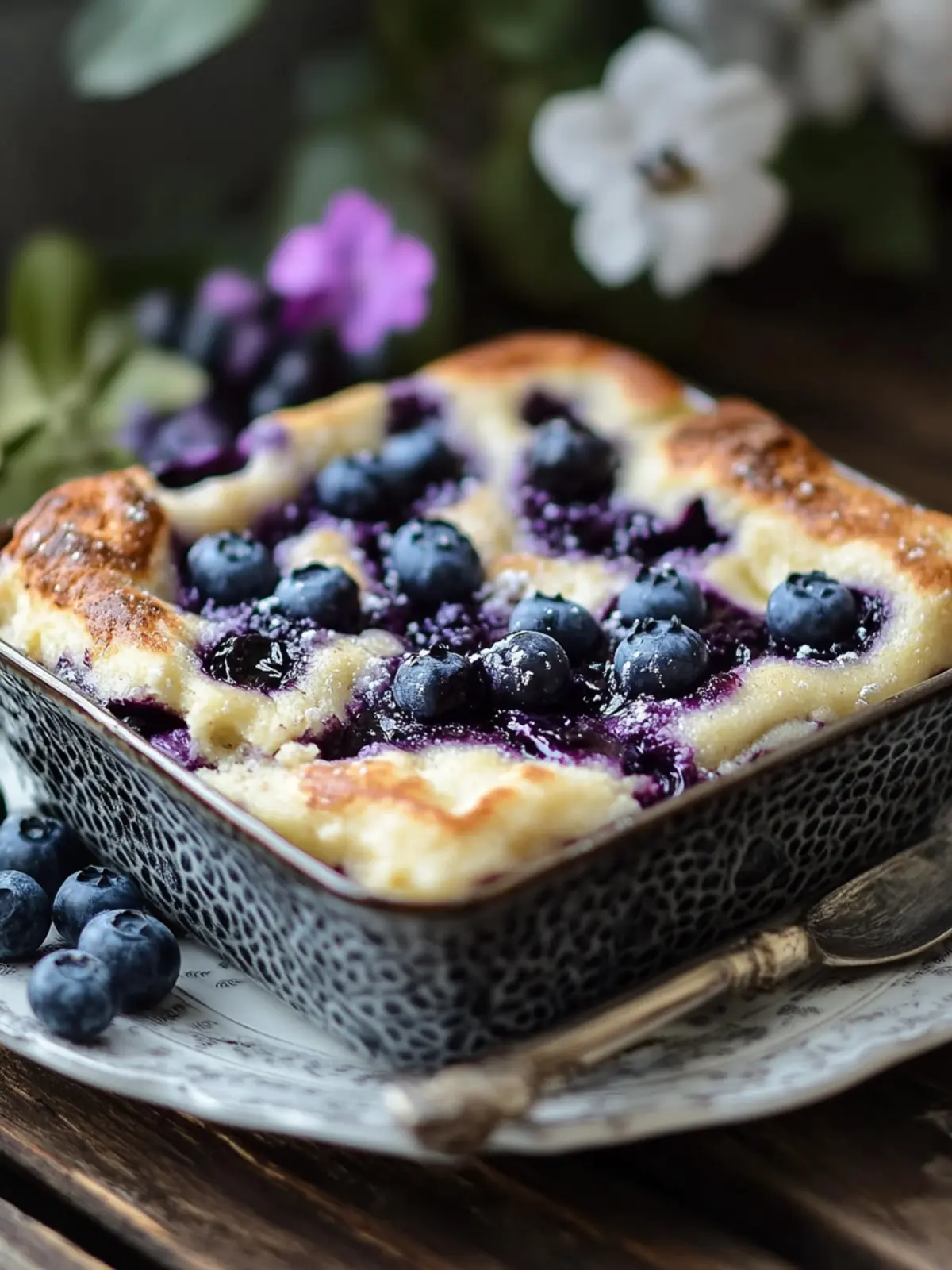Blueberry Buttermilk Pancake Casserole - Breakfast Bliss Awaits 5 Blueberry Buttermilk Pancake Casserole