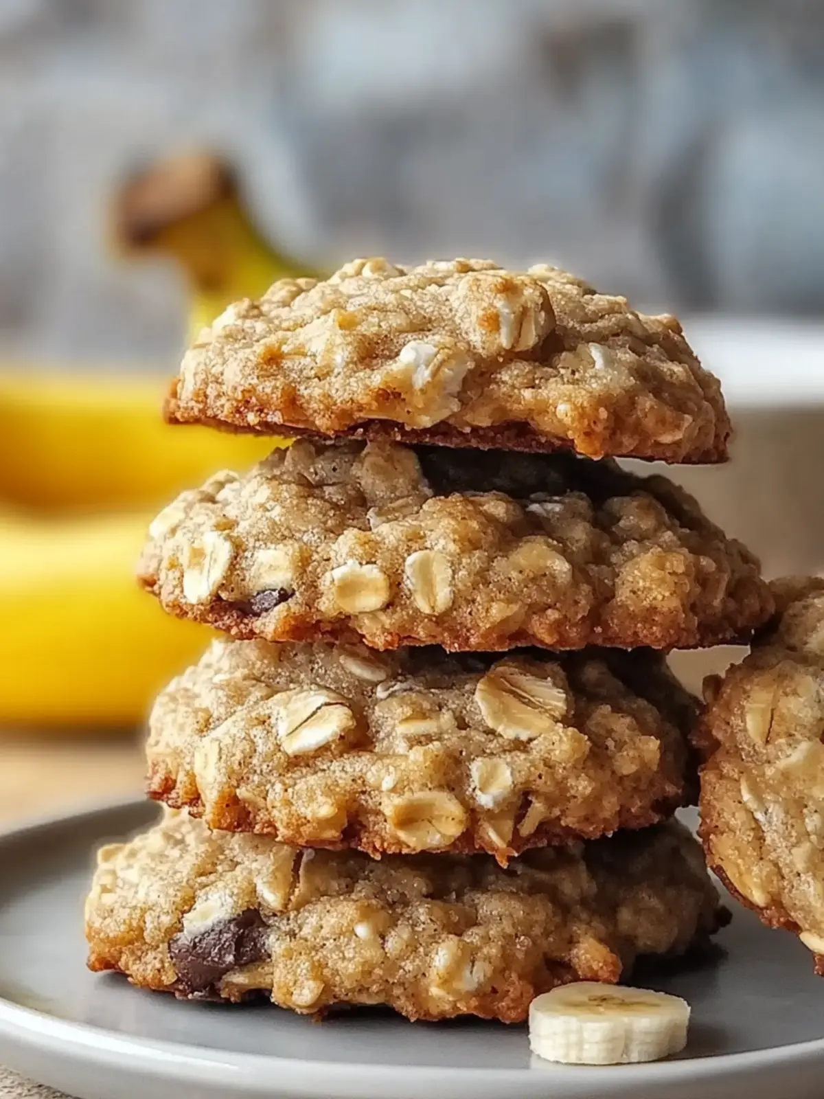 Chewy Banana Oatmeal Cookies for Guilt-Free Snacking Delights 5 Chewy Banana Oatmeal Cookies