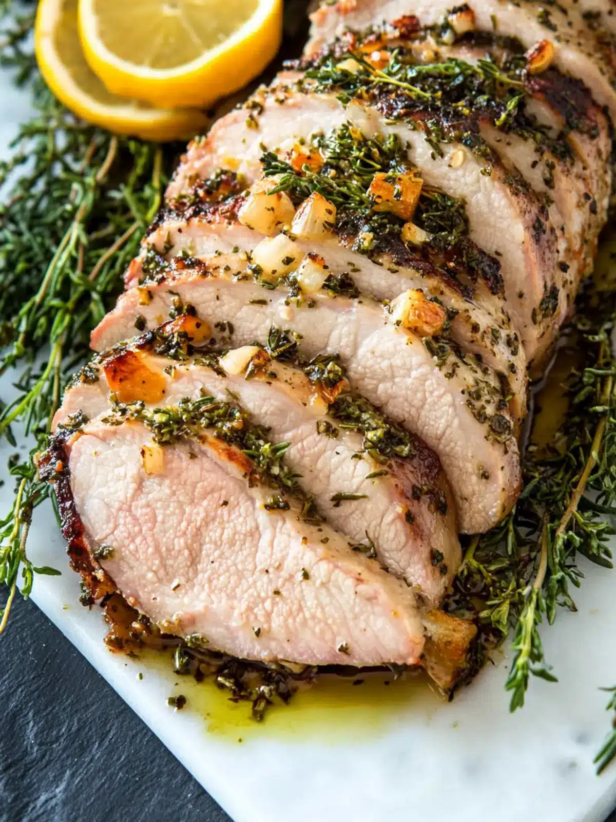 Garlic Herb Roasted Pork Tenderloin: Flavorful Comfort at Home 5 Garlic Herb Roasted Pork Tenderloin