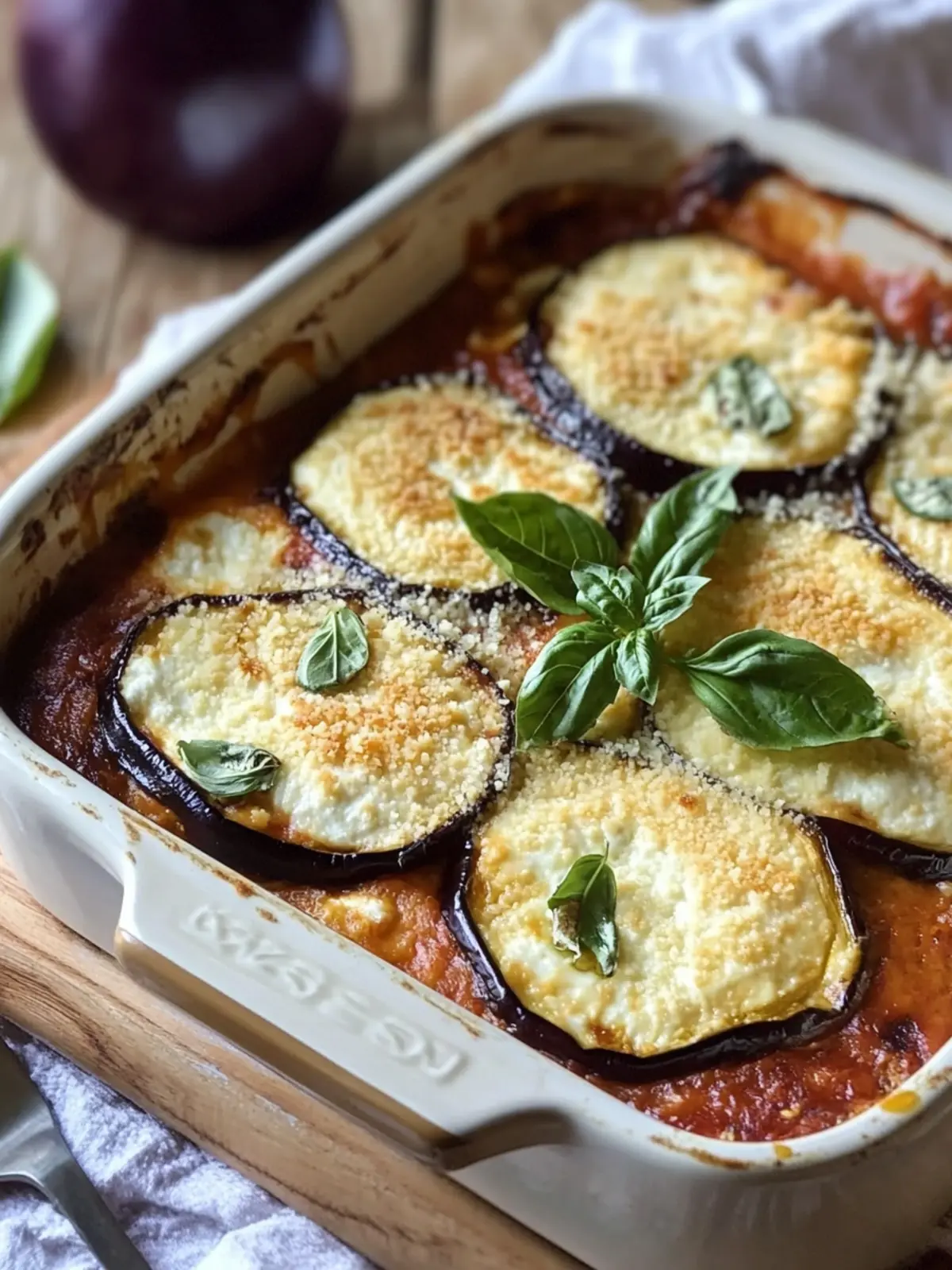 Savory Ricotta Eggplant Casserole for Cozy Nights 4 Ricotta Eggplant Casserole