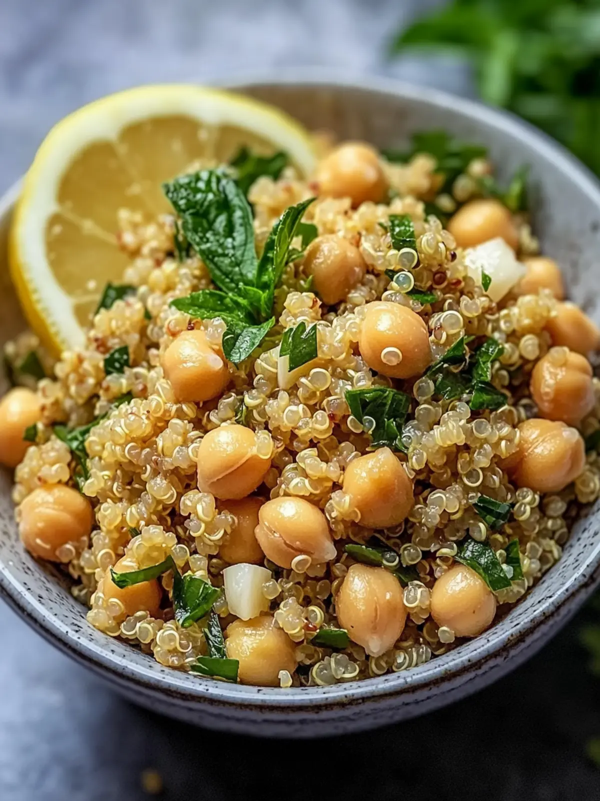 Zesty Lemon Herb Quinoa with Chickpeas – A Refreshing Boost 3 Lemon Herb Quinoa with Chickpeas