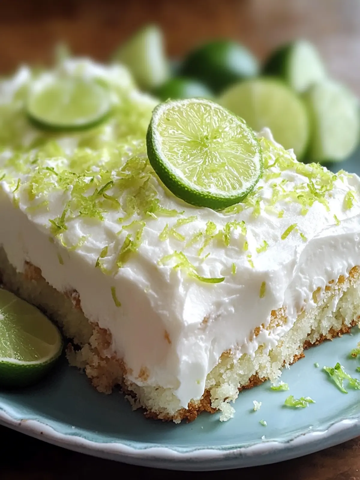 Refreshing Coconut Lime Poke Cake for Tropical Bliss 5 Coconut Lime Poke Cake