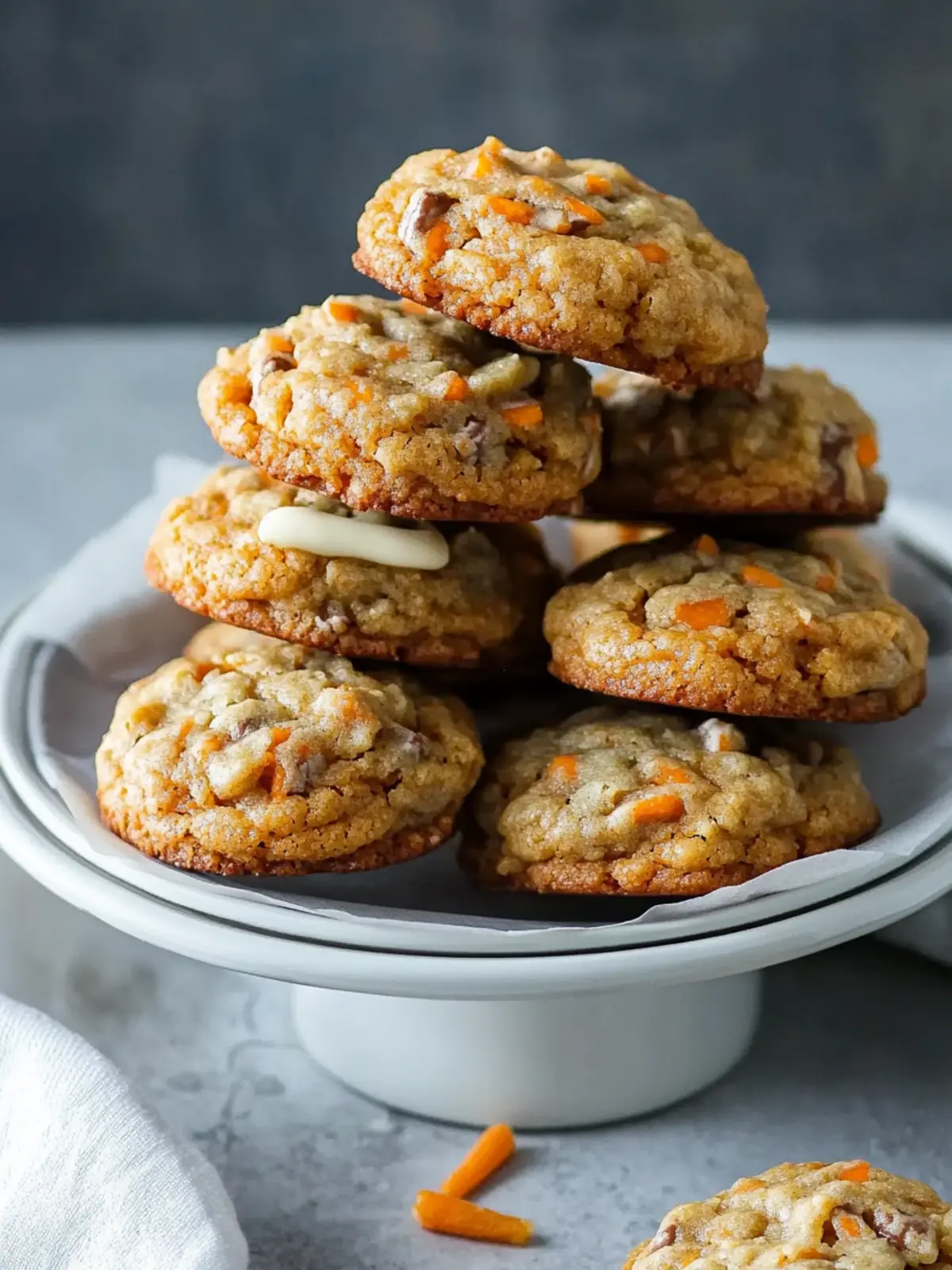 Irresistible Carrot Cake Cookies with Creamy Frosting Delight 2 Carrot Cake Cookies