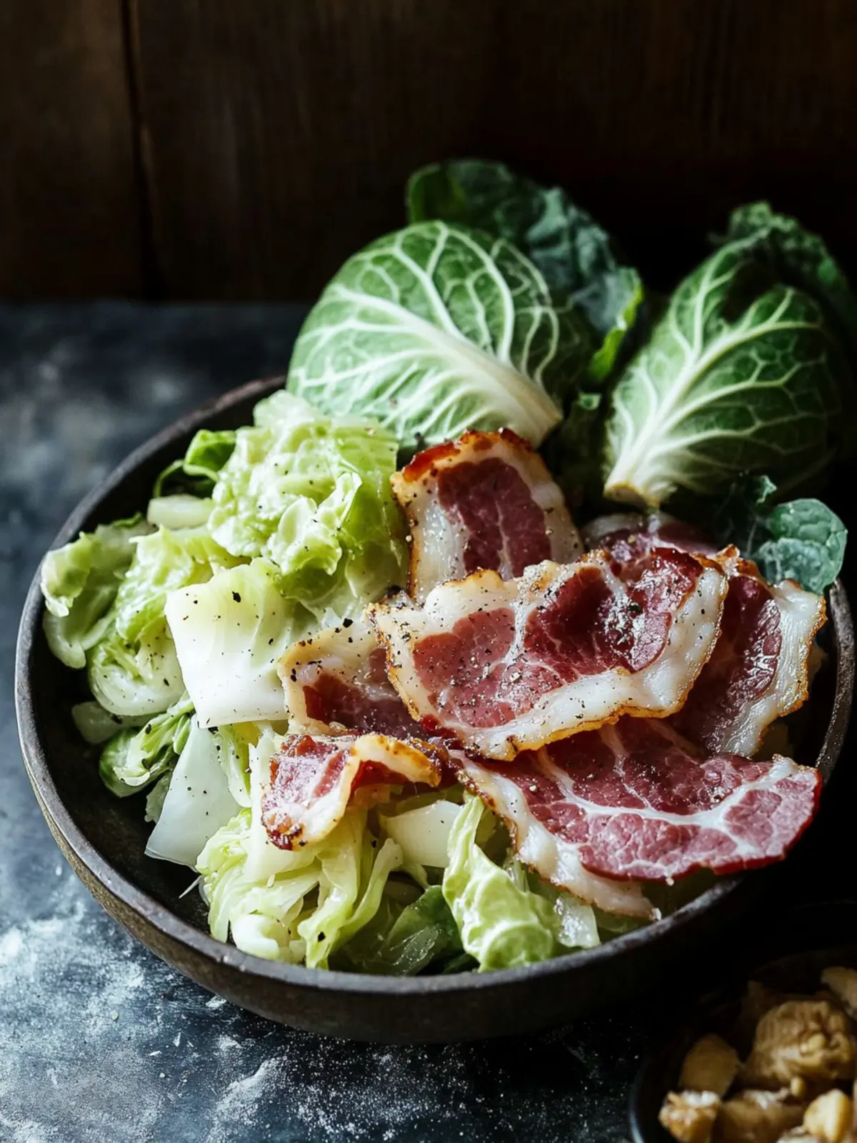Savory Traditional Irish Boiled Bacon and Cabbage Delight 3 Traditional Irish Boiled Bacon and Cabbage