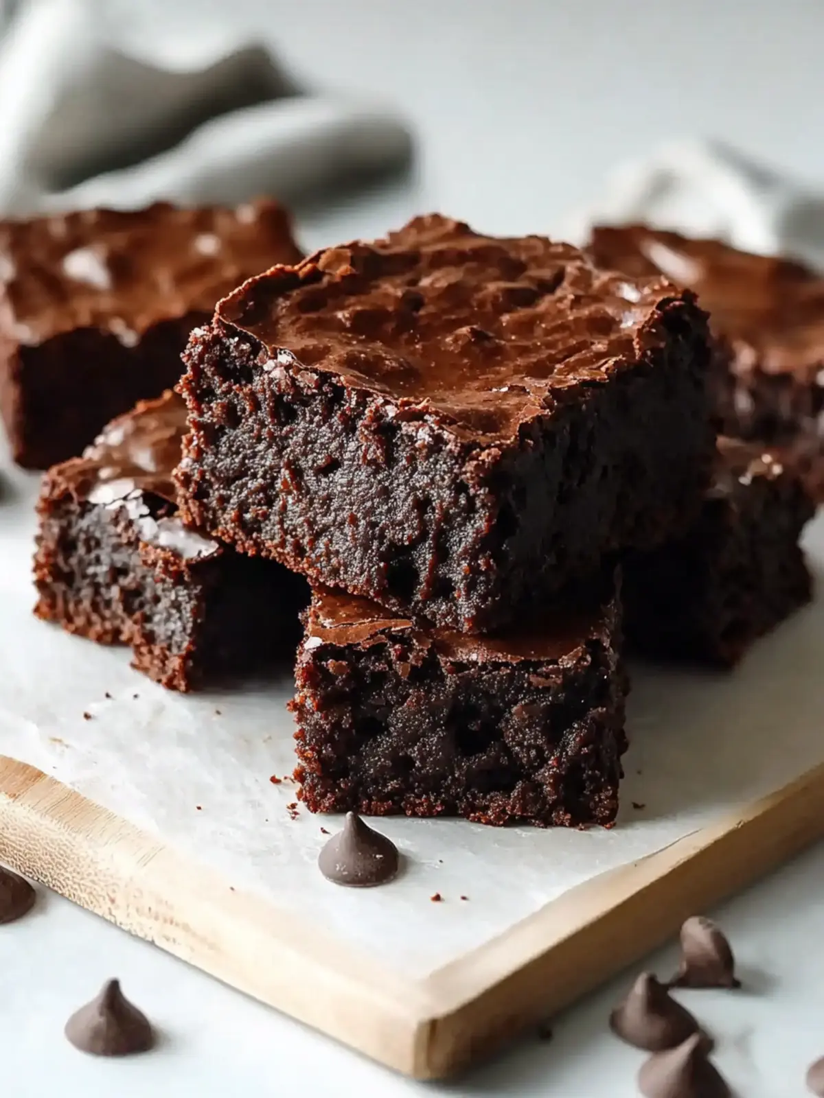 Homemade 4 Ingredient Cottage Cheese Brownies