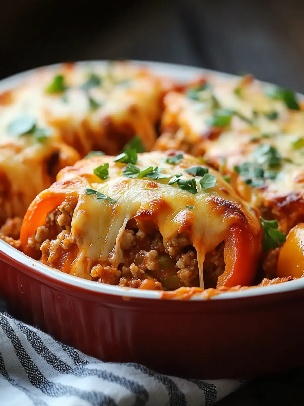 Savory Stuffed Pepper Casserole: Your New Family Favorite! 4 Stuffed Pepper Casserole