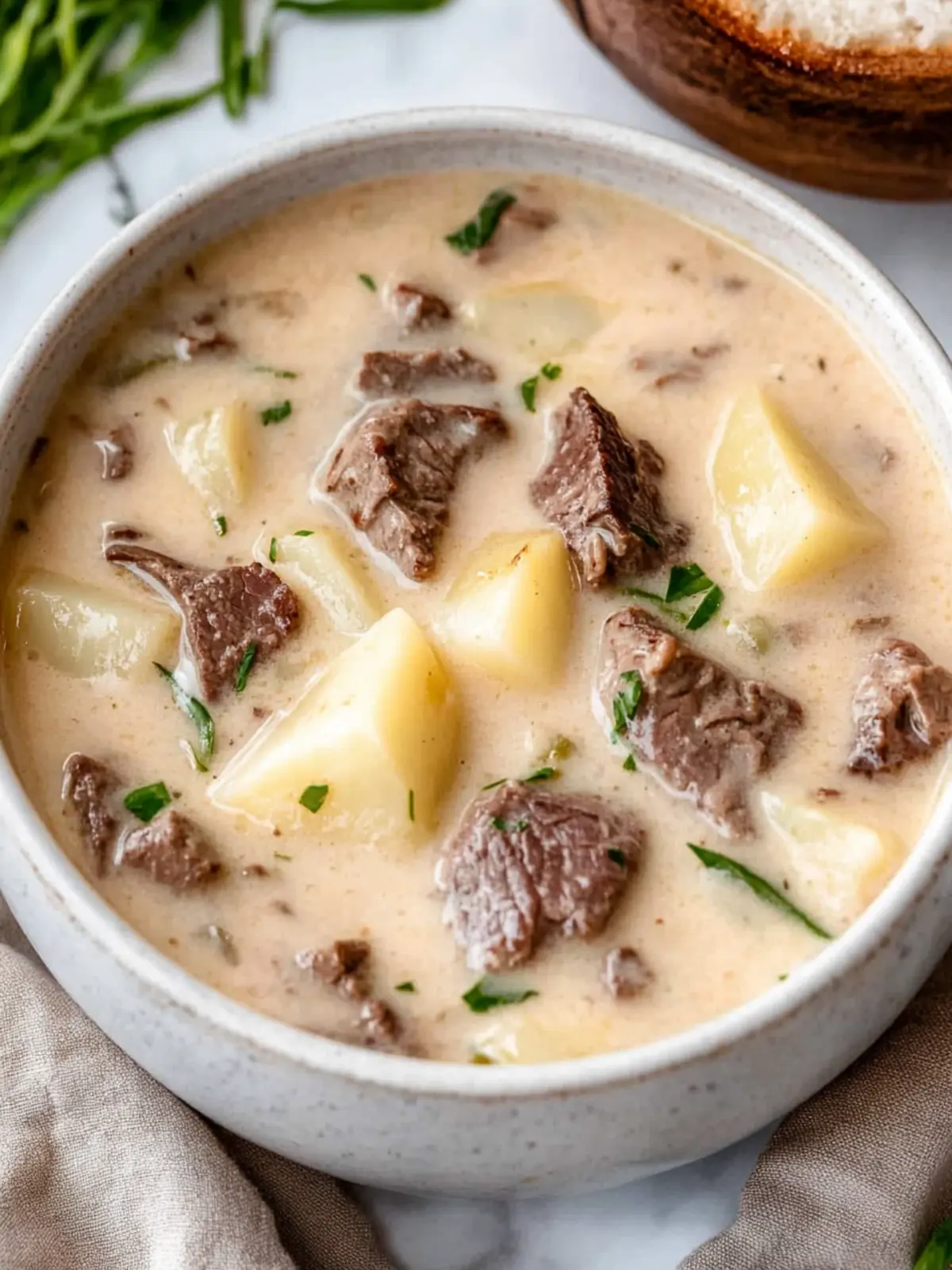 Creamy Steak & Potato Soup for Cozy Nights In 5 Creamy Steak & Potato Soup