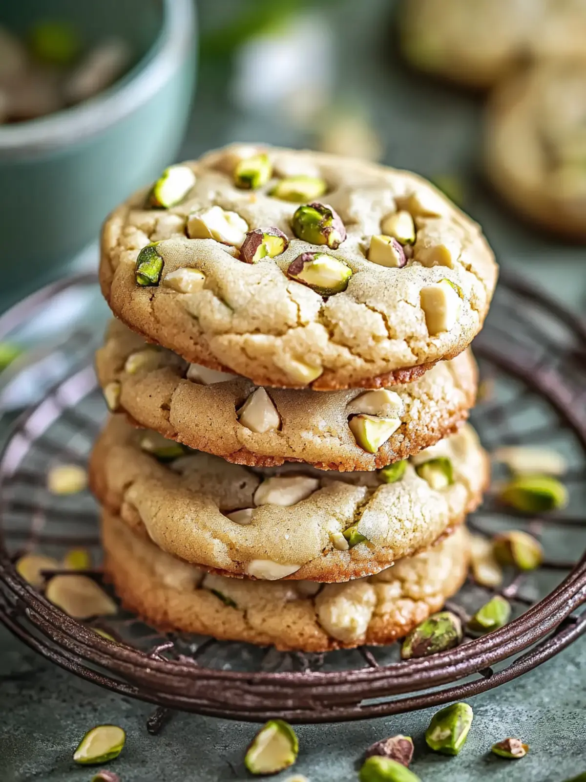 Irresistible White Chocolate Pistachio Cookies Made Easy 2 White Chocolate Pistachio Cookies