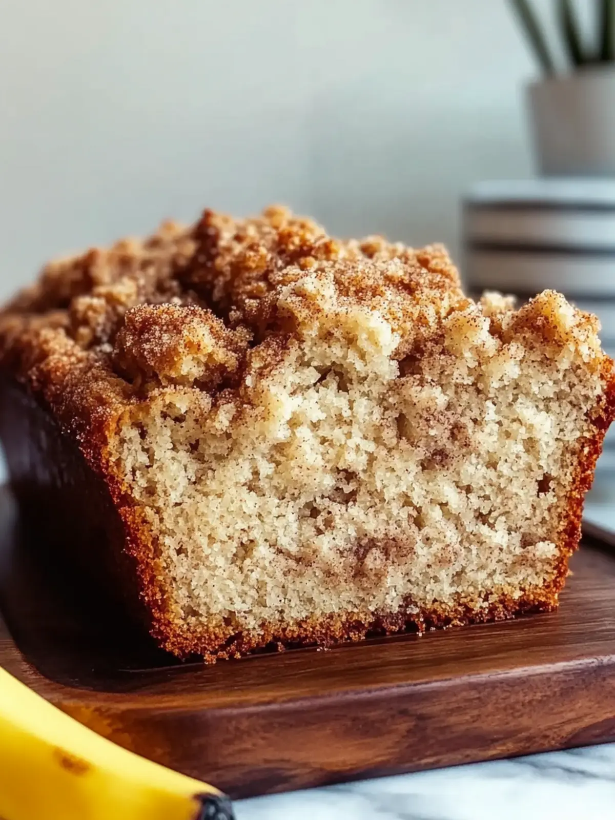 Cozy Cinnamon Crumb Banana Bread Loaf: Your New Favorite Treat 4 Cozy Cinnamon Crumb Banana Bread Loaf
