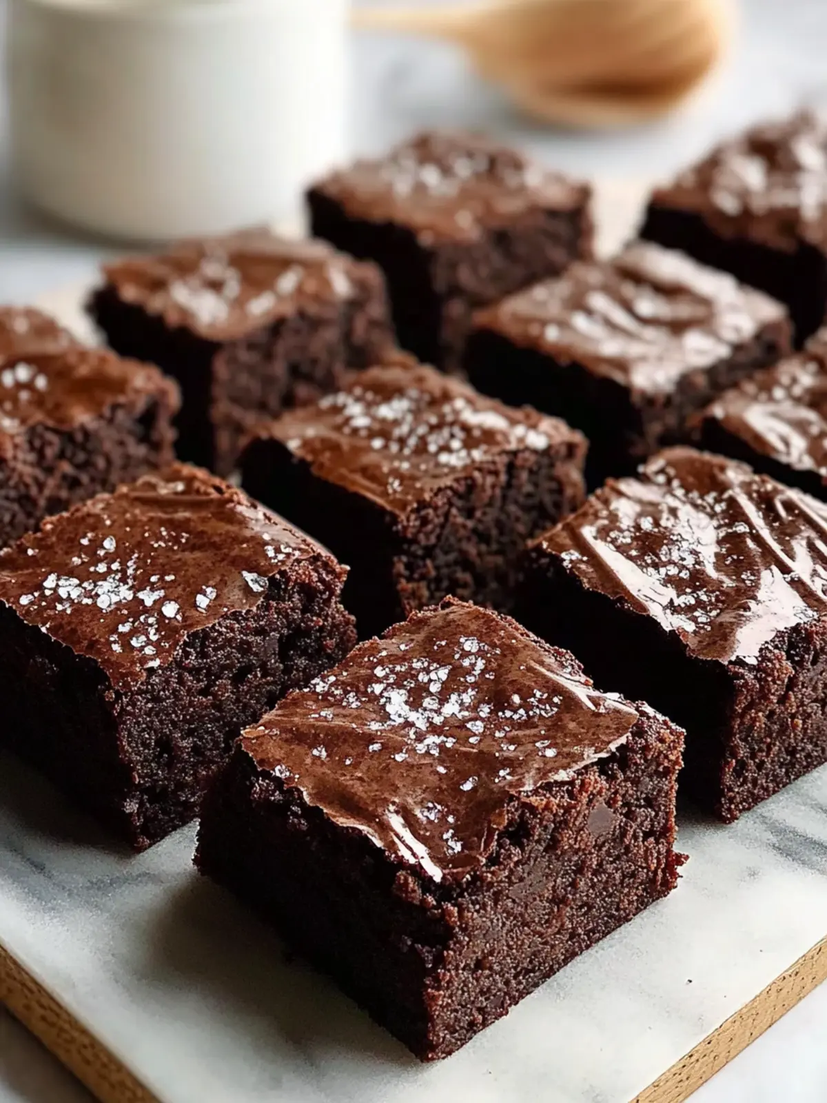 Homemade 4 Ingredient Cottage Cheese Brownies