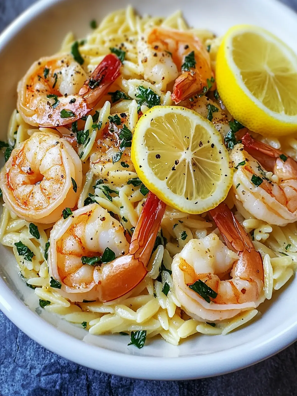 Shrimp Orzo in Lemon Garlic Sauce – A 30-Minute Delight 3 Shrimp Orzo In Lemon Garlic Sauce