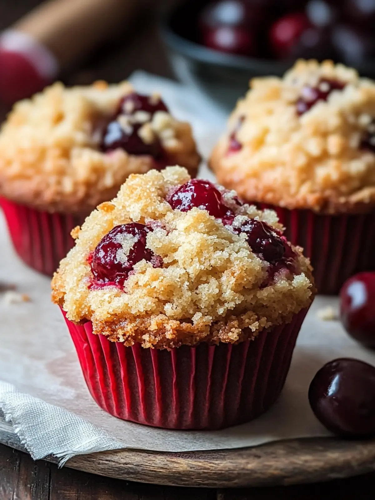 Irresistible Cherry Cobbler Muffins for Your Baking Joy 2 Irresistible Cherry Cobbler Muffins