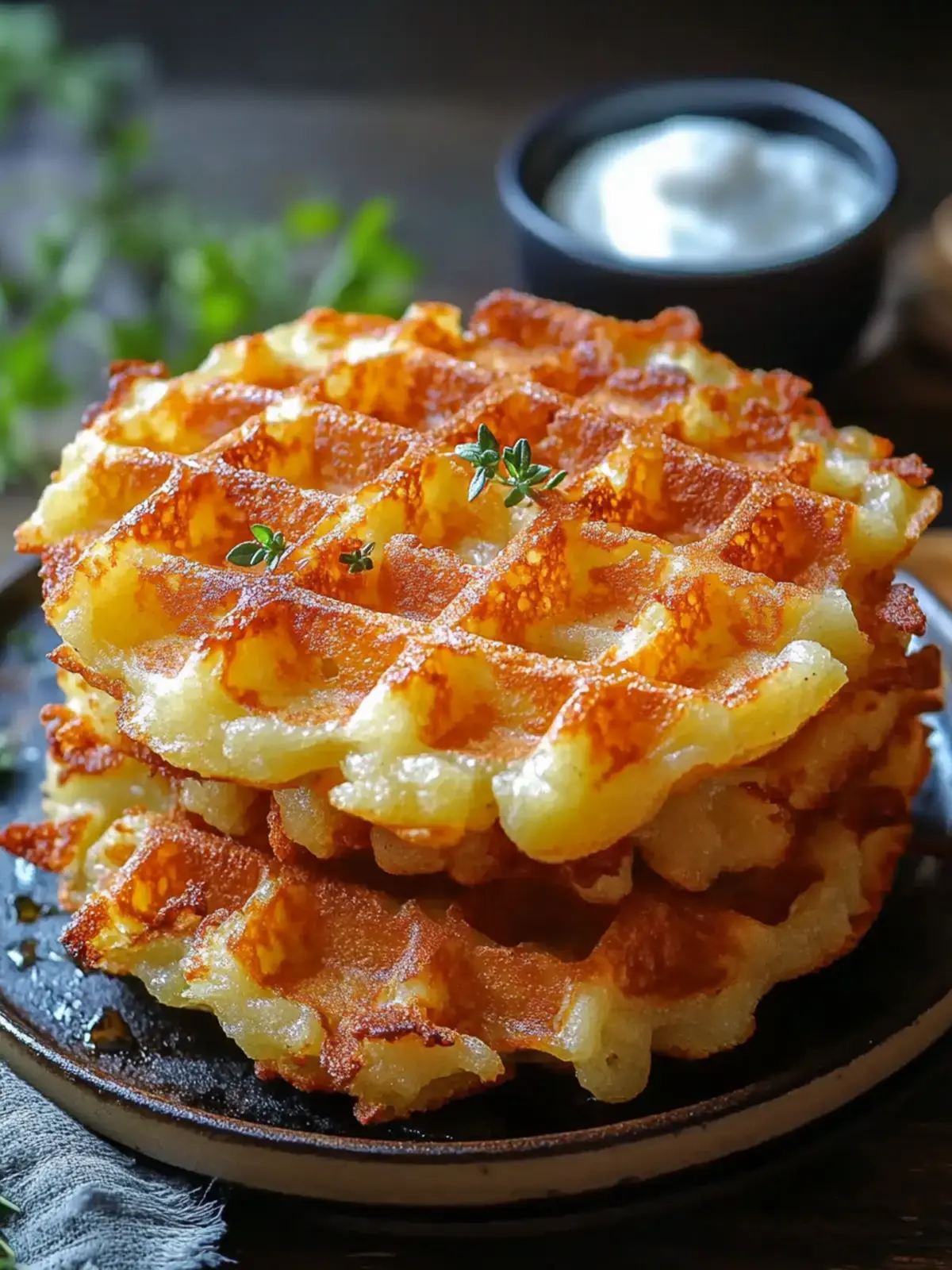 Crispy Waffle Iron Hashbrowns You’ll Want Every Morning 3 Crispy Waffle Iron Hashbrowns