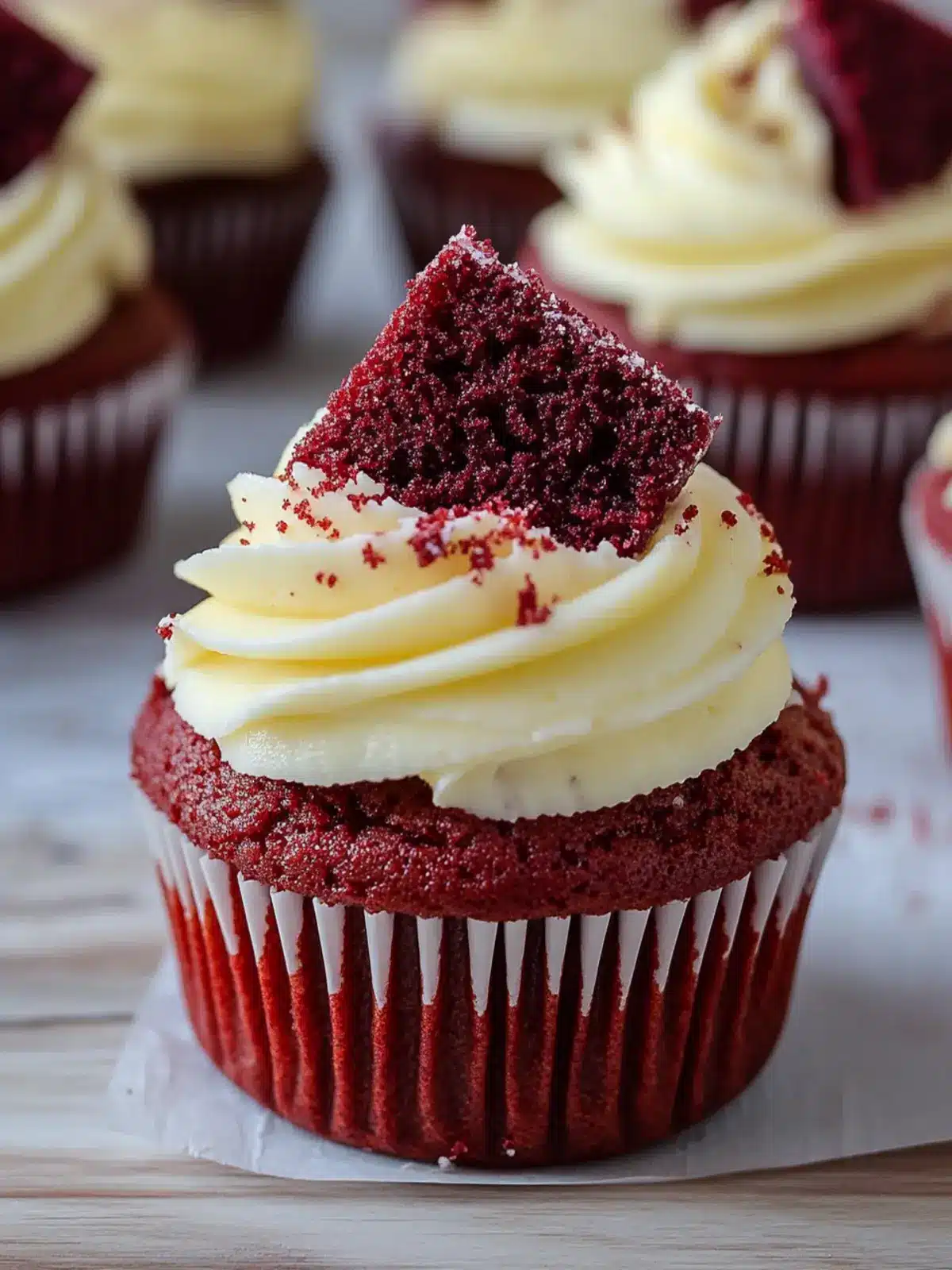 Irresistible Red Velvet Cheesecake Cupcakes to Satisfy Your Cravings 5 Irresistible Red Velvet Cheesecake Cupcakes