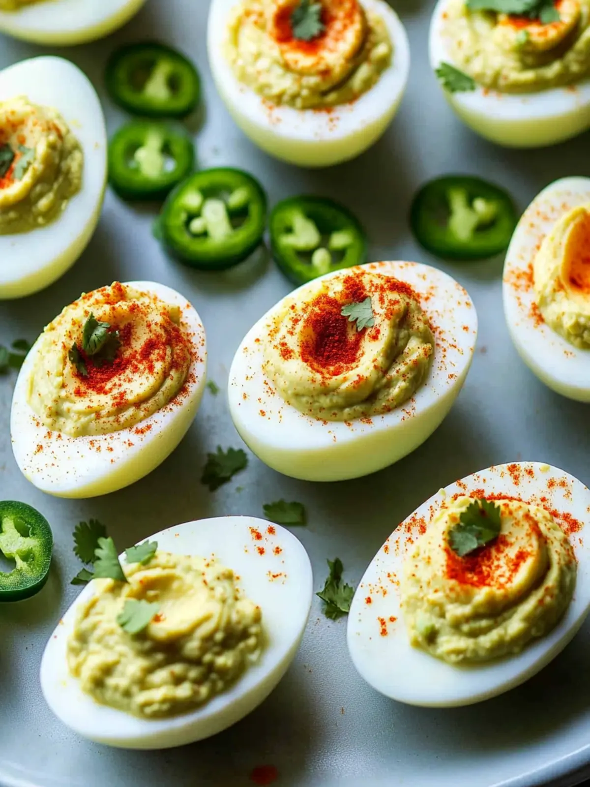 Zesty Mexican Deviled Eggs with Avocado and Jalapeño Bliss 5 Mexican Deviled Eggs