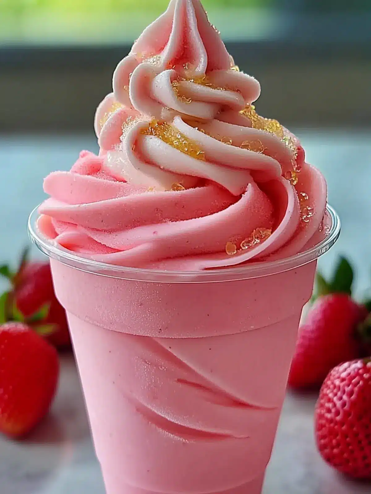 Frozen Strawberry Dole Whip Delight – Your Dairy-Free Escape 2 Frozen Strawberry Dole Whip Delight