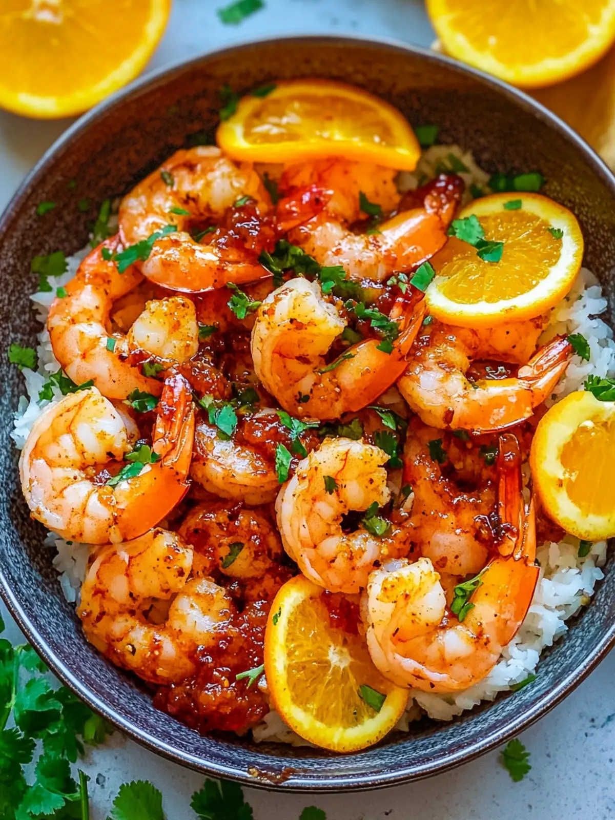 10-Minute Orange Chili Shrimp Bowl for a Bold Flavor Boost 3 Orange Chili Shrimp Bowl