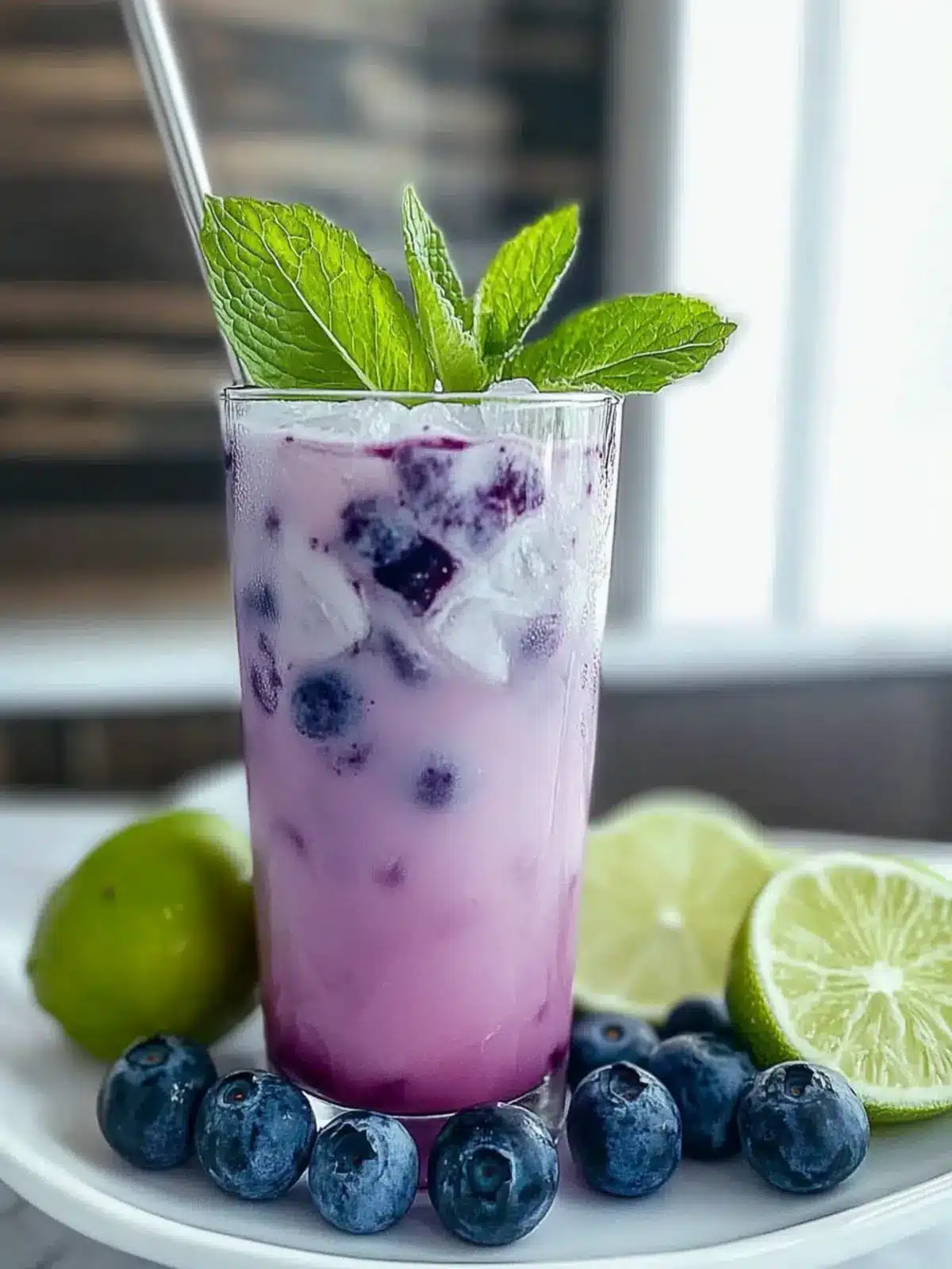 Delight in This Blueberry Coconut Cooler Mocktail Recipe 2 Blueberry Coconut Cooler Mocktail Recipe