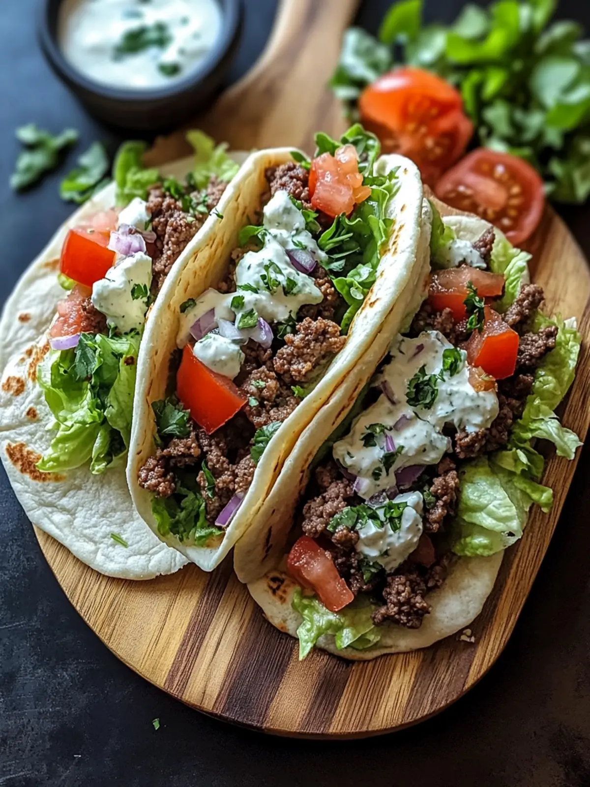 Mediterranean Bliss: Ground Beef Gyros You’ll Crave Daily 2 Mediterranean Bliss: Ground Beef Gyros