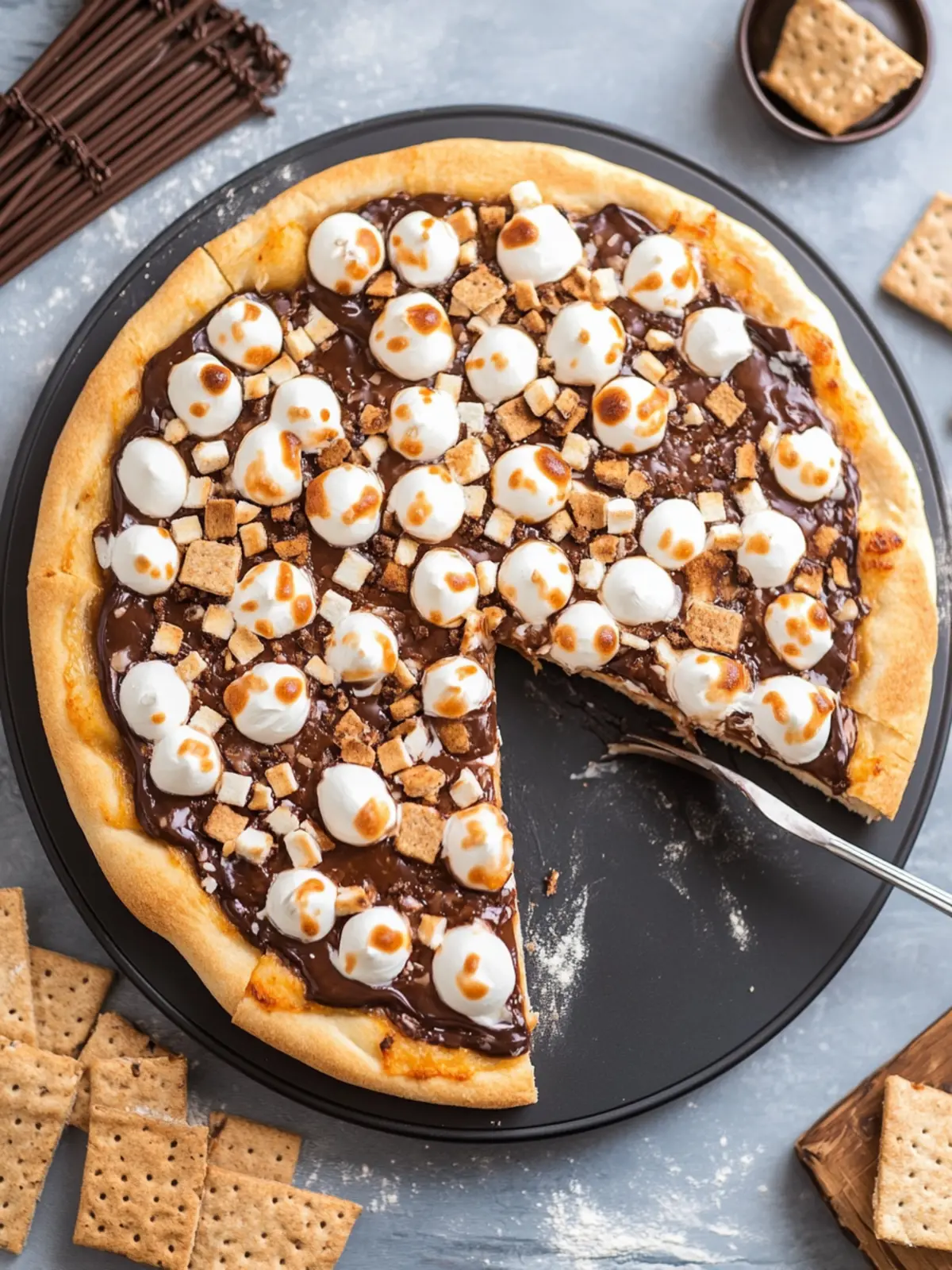 Irresistible S'mores Pizza: The Ultimate Sweet Treat Adventure 2 S’mores Pizza