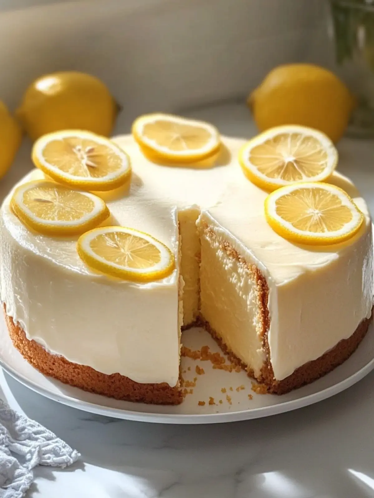 Lemon Cream Cheese Cake That's Easy and Irresistibly Tangy 5 Lemon Cream Cheese Cake