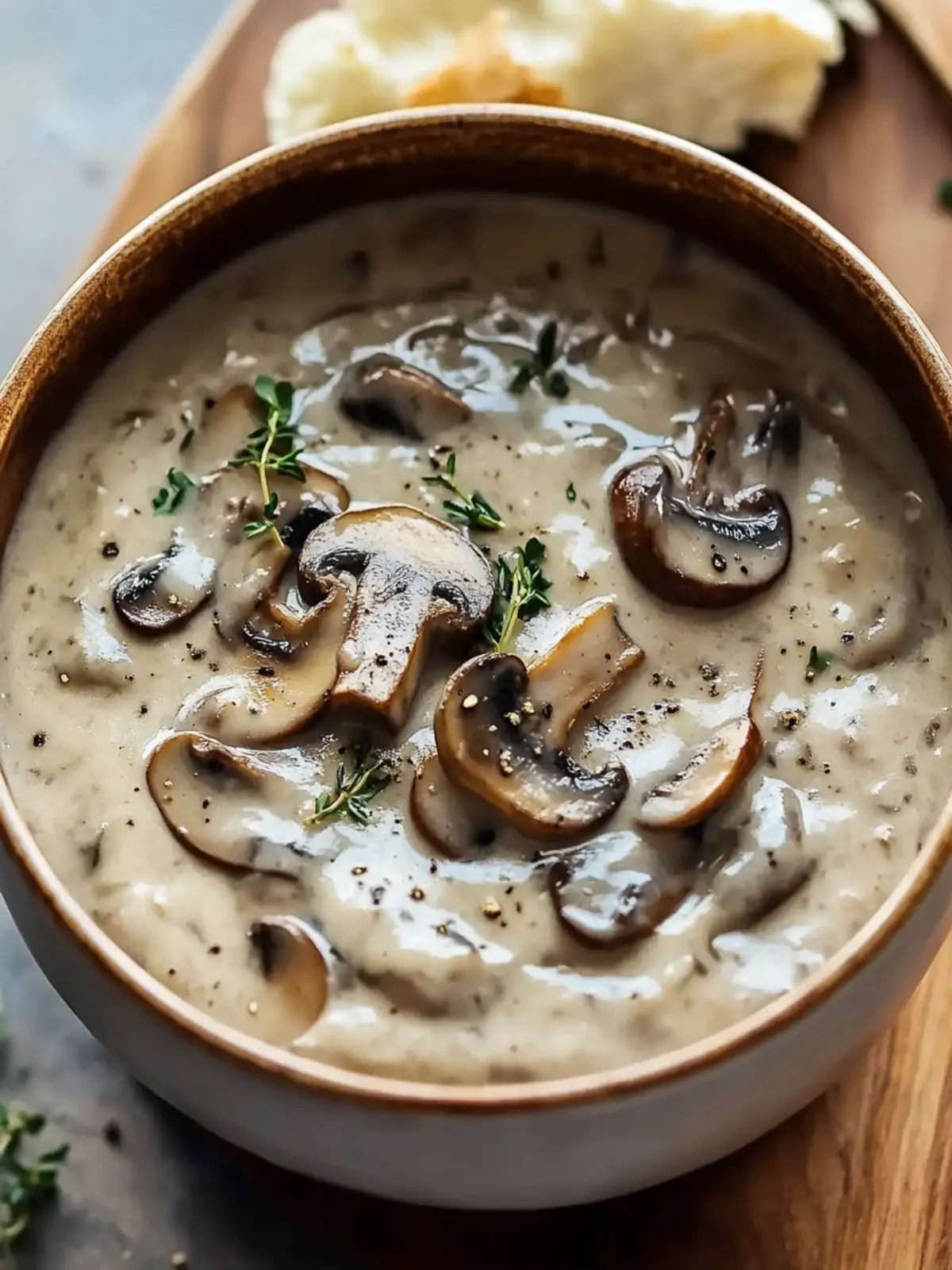 Savory Creamy Mushroom Gravy: A Comfort Food Classic! 5 Creamy Mushroom Gravy