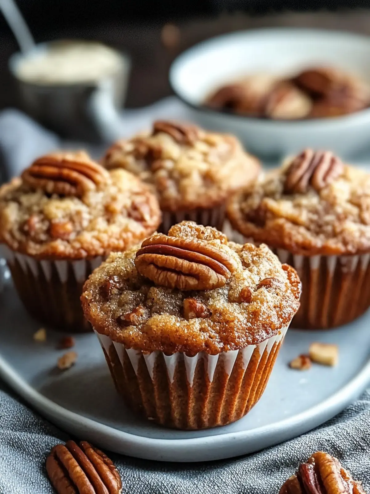 Pecan Pie Brown Sugar Muffins to Brighten Your Mornings 3 Pecan Pie Brown Sugar Muffins That Will Brighten Your Mornings