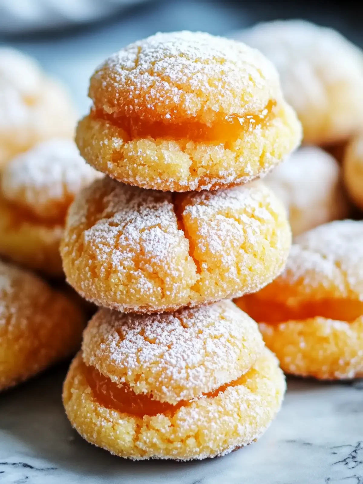 Italian Peach Cookies: Juicy Jam-Filled Delights to Savor 3 Italian Peach Cookies, Irresistibly Juicy Jam-Filled Bites
