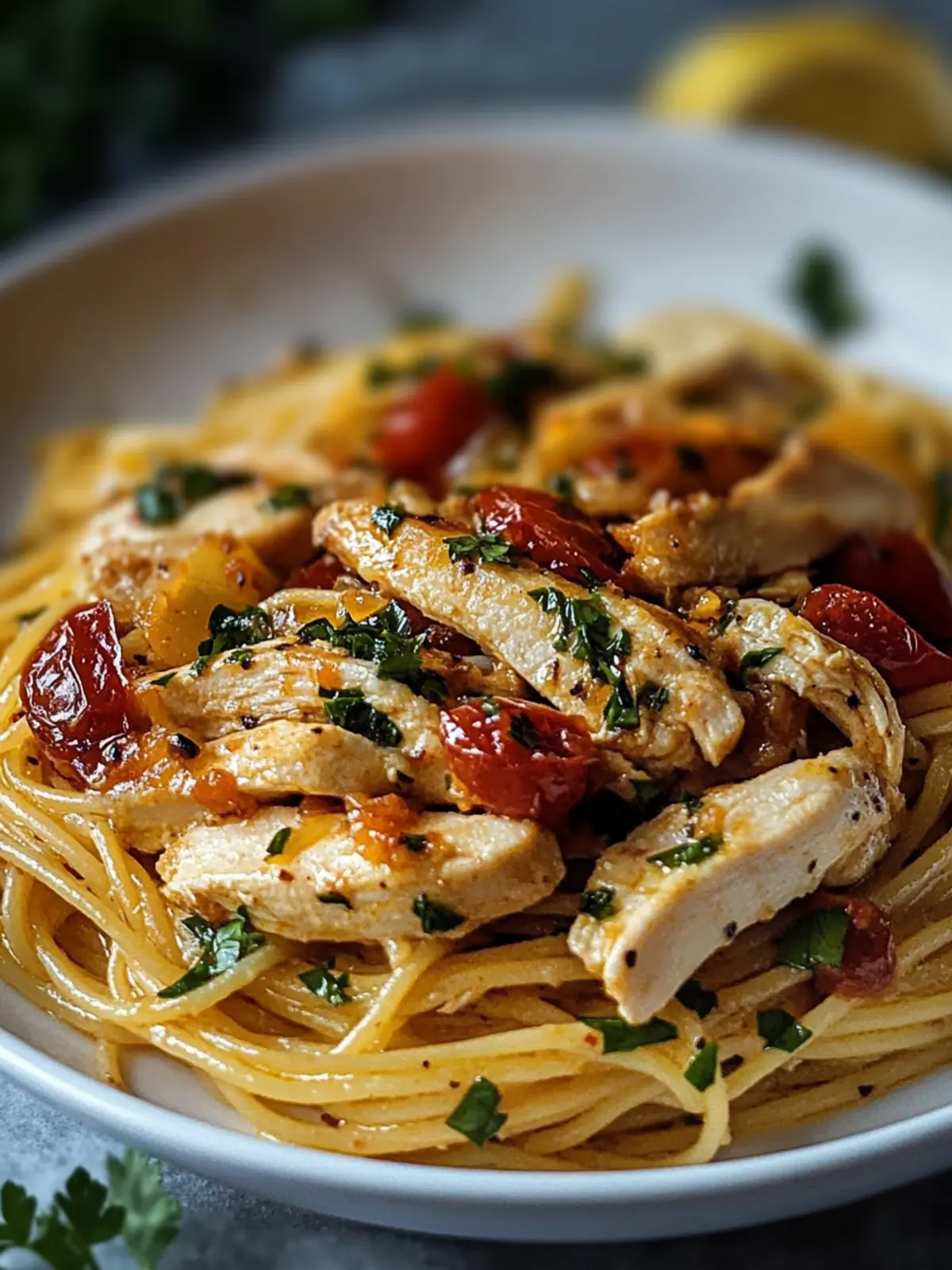 Creamy Monterey Chicken Spaghetti To Delight Your Family 3 Monterey Chicken Spaghetti