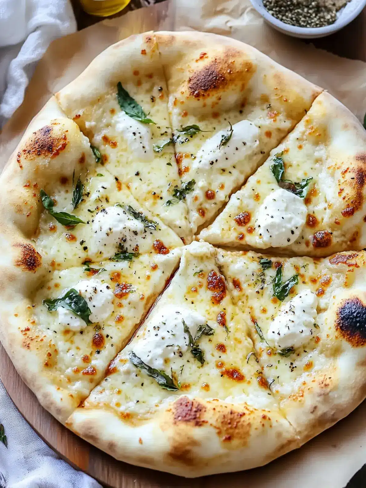 Irresistible White Sauce Pizza with Creamy Garlic Bliss Magic 4 Irresistible White Sauce Pizza with Creamy Garlic Bliss
