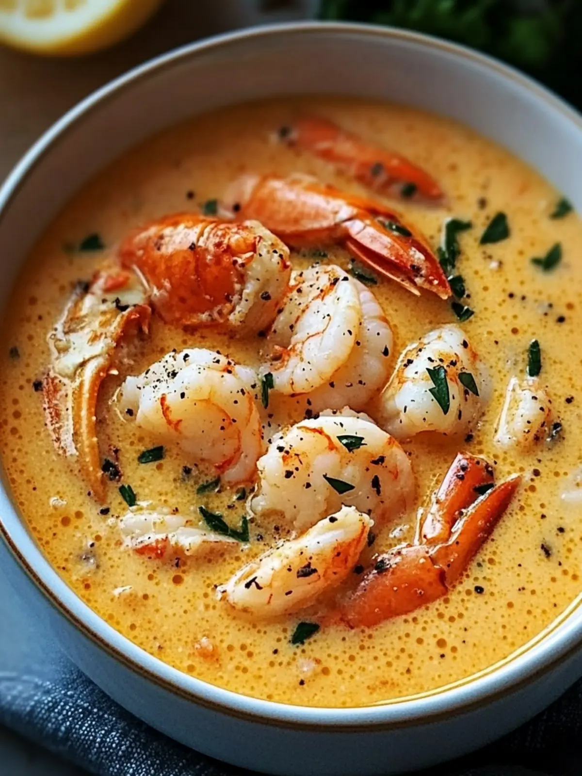 Decadent Seafood Bisque with Crab, Shrimp, and Lobster Bliss 3 Decadent Seafood Bisque with Crab, Shrimp, and Lobster