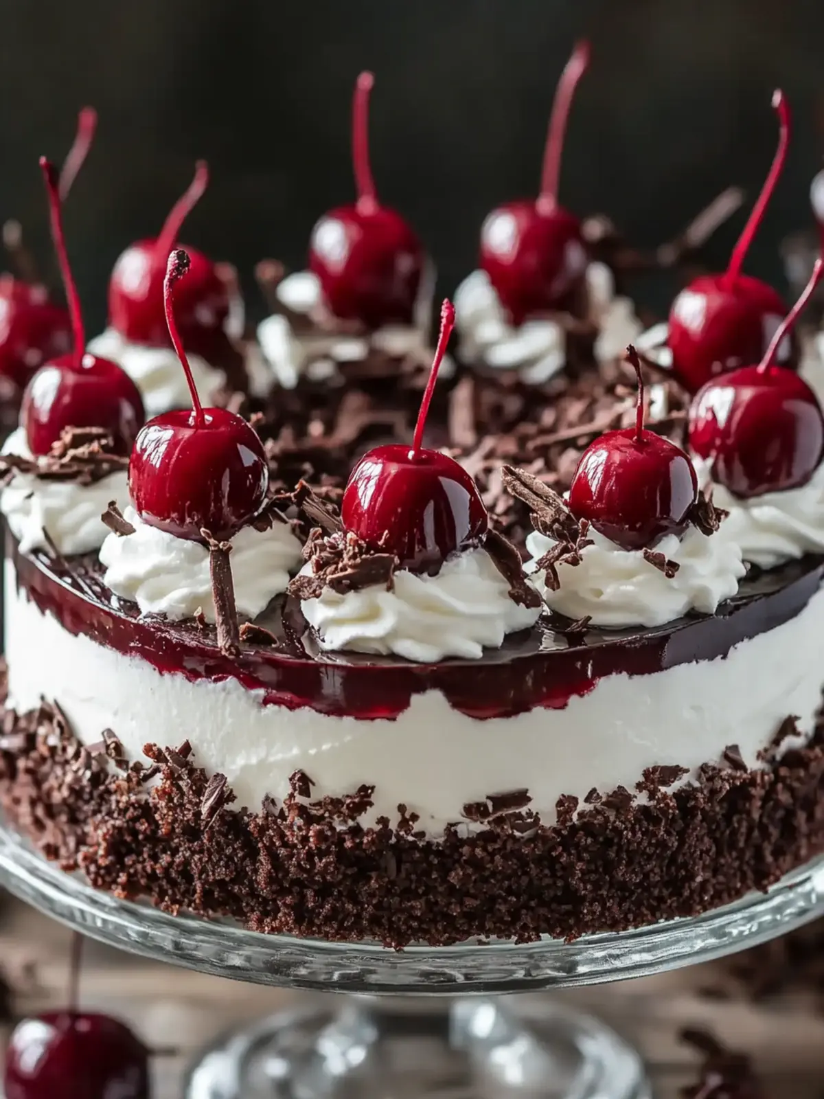 Irresistible Black Forest Cake Recipe in Mini Dessert Cups 4 Black Forest Cake Recipe
