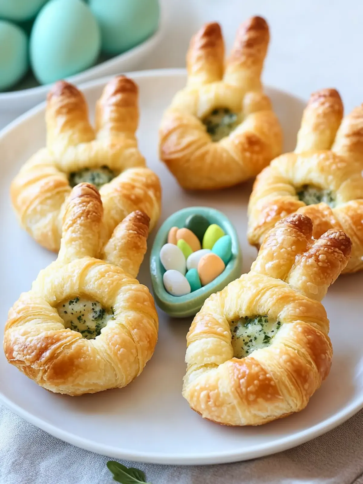 Easter Bunny Crescent Bites