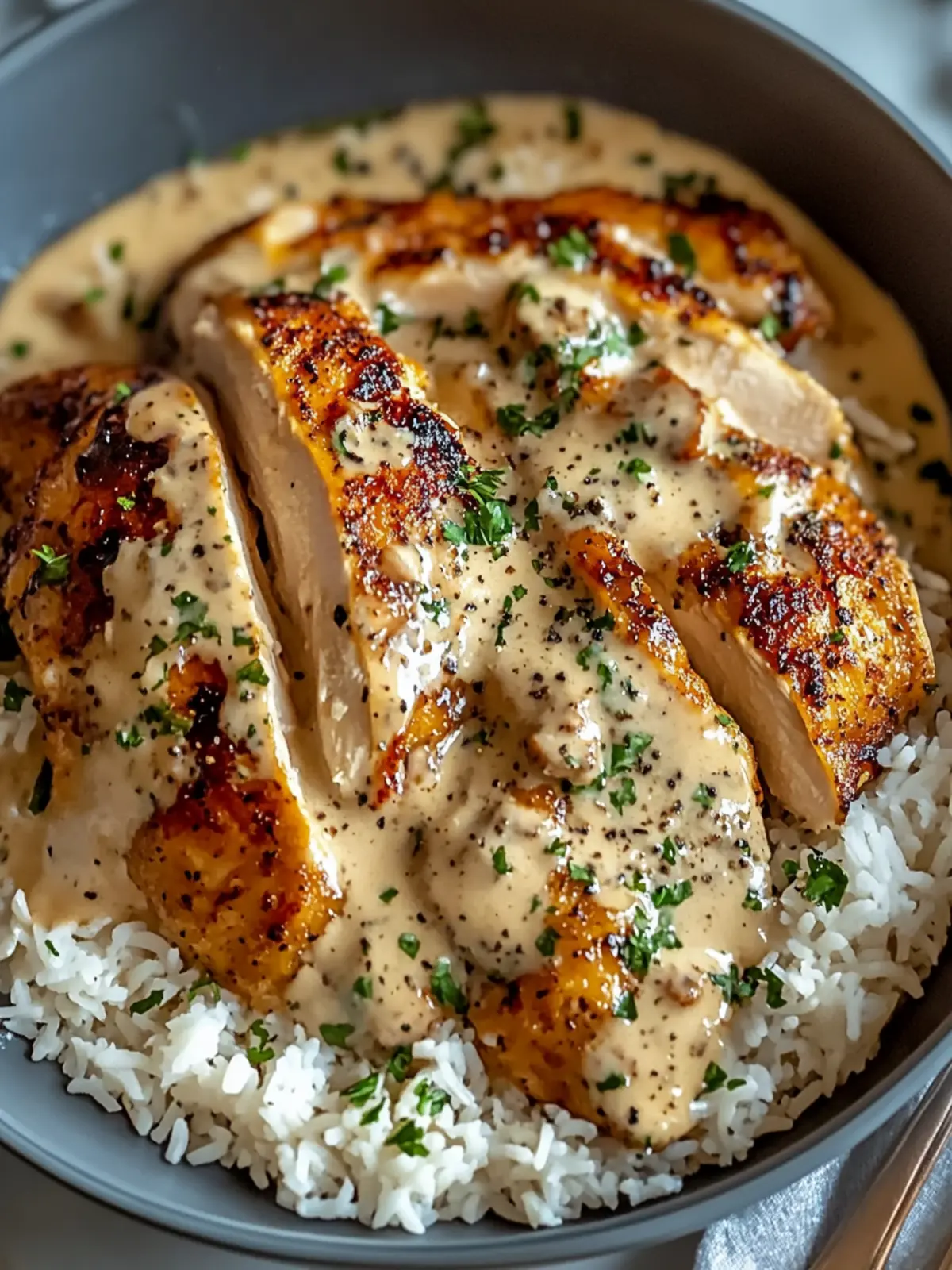 Irresistibly Creamy Smothered Chicken and Rice Recipe Tonight! 5 Irresistibly Creamy Smothered Chicken and Rice Recipe Tonight