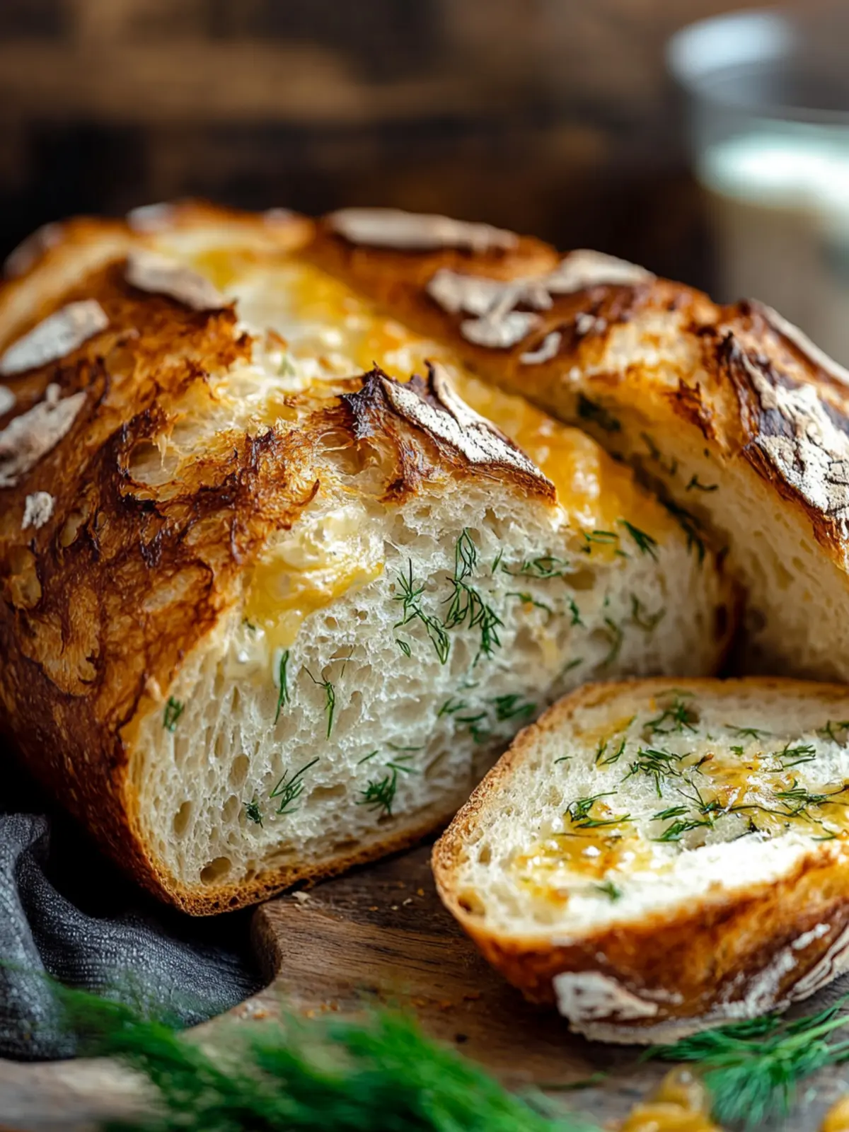 Cheesy Garlic Dill Sourdough Bread: Ultimate Flavor Awaits 5 Cheesy Garlic Dill Sourdough Bread : Loaded with Flavor, Perfect for Sandwiches