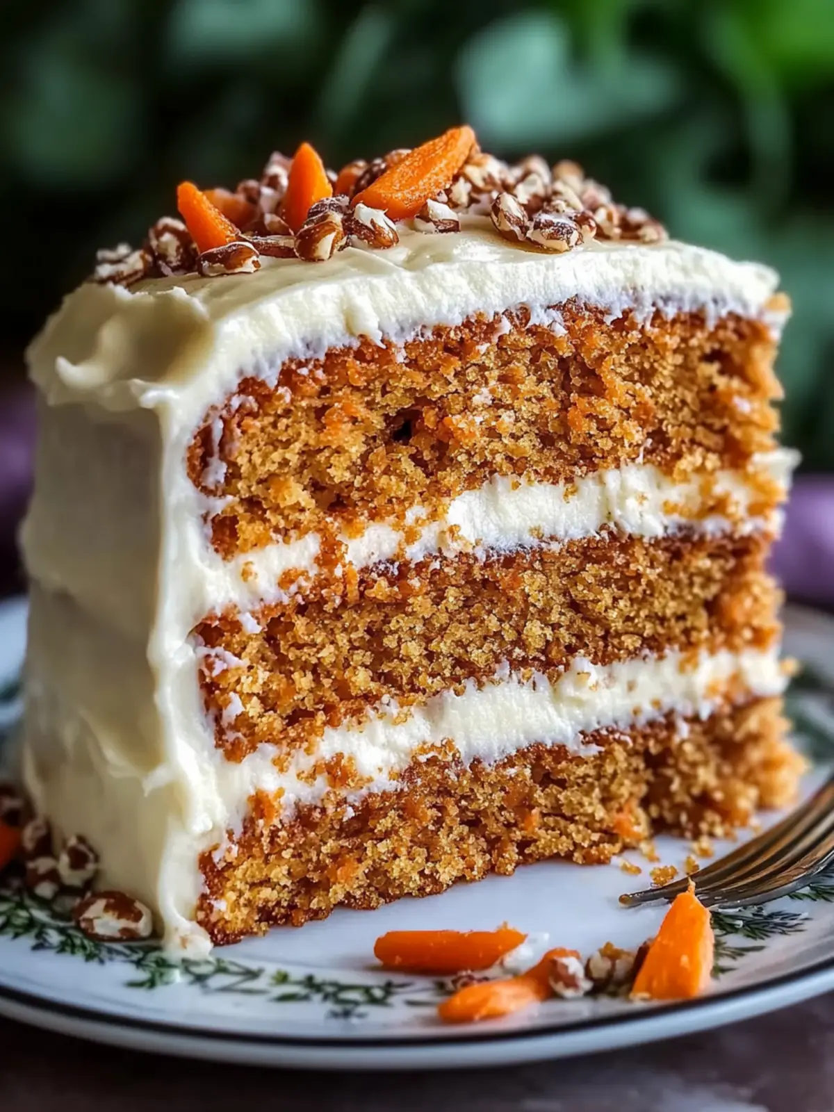 Easy Moist Carrot Cake Recipe – 8 Slices in 35 Minutes 2 carrot cake