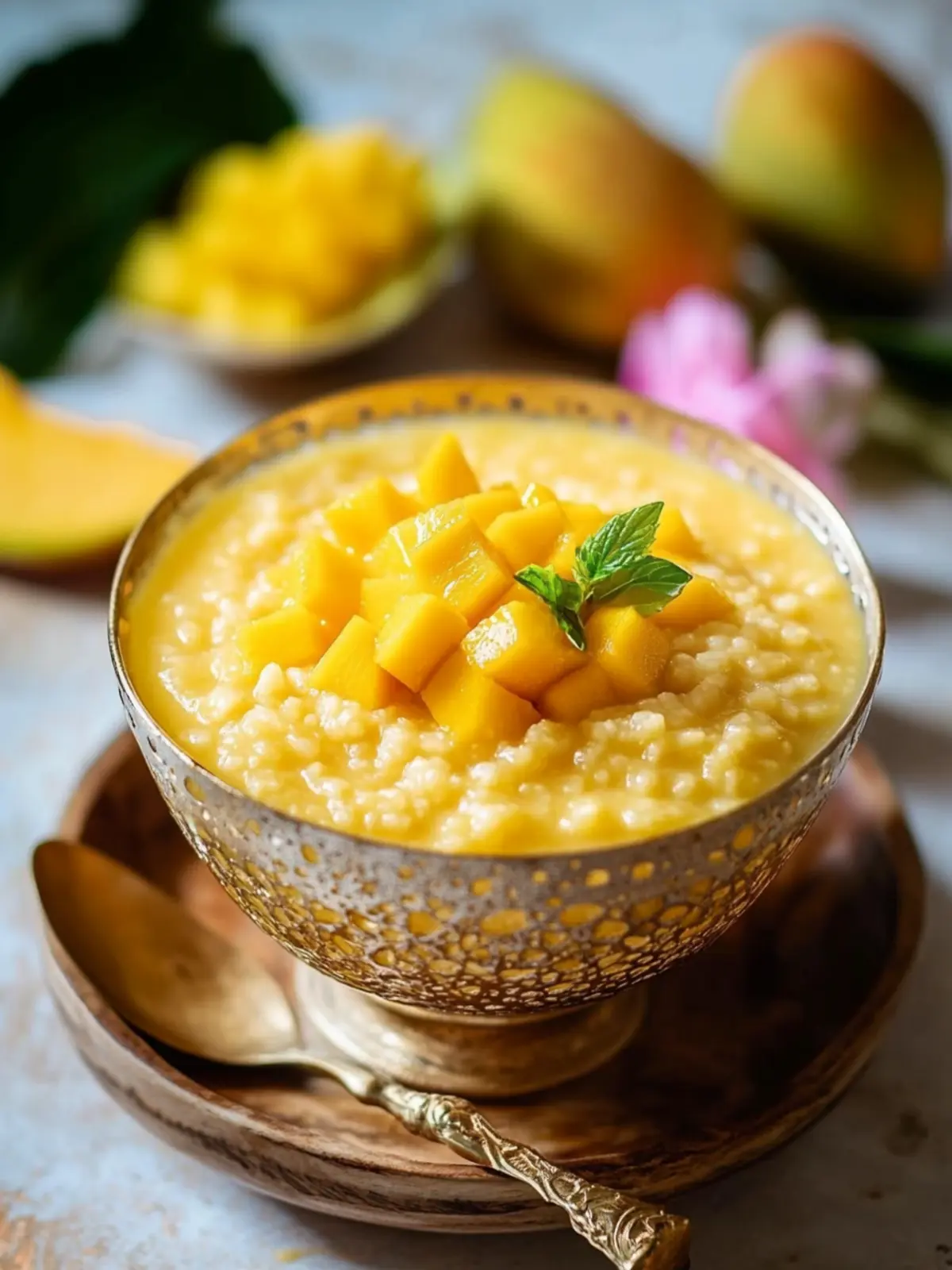 Mango Sago Bliss: Easy, Refreshing Summer Dessert Delight 4 Mango Sago